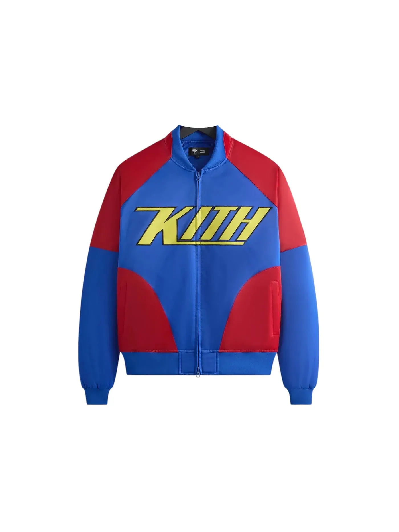 Мужская куртка-бомбер из сатина с принтом Kith x Superman, Cyclone — изображение 1 из 2