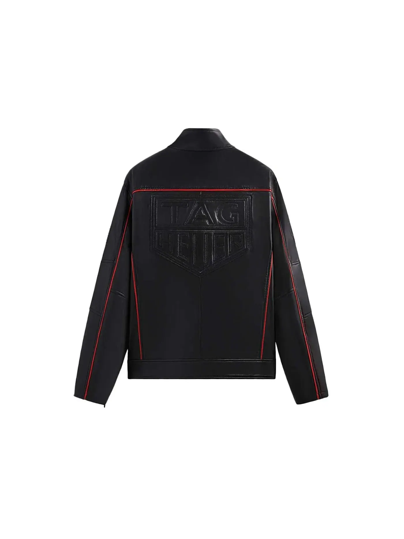 Мужская кожаная гоночная куртка Kith x TAG Heuer Formula 1 — изображение 2 из 2, черный