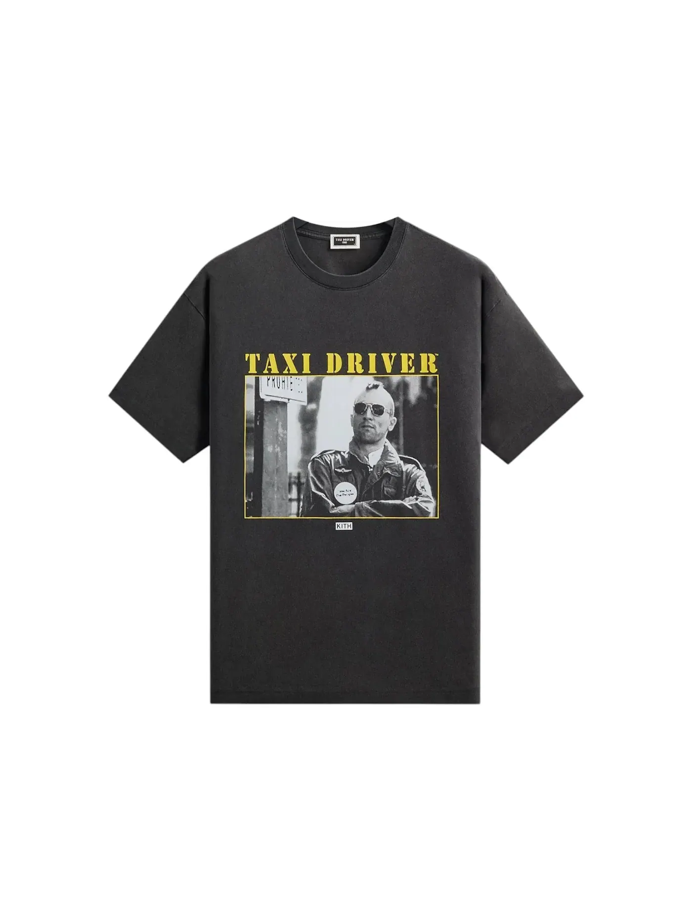 Мужская футболка с принтом Kith x Taxi Driver Arms Crossed Vintage Tee — изображение 1 из 2, черный
