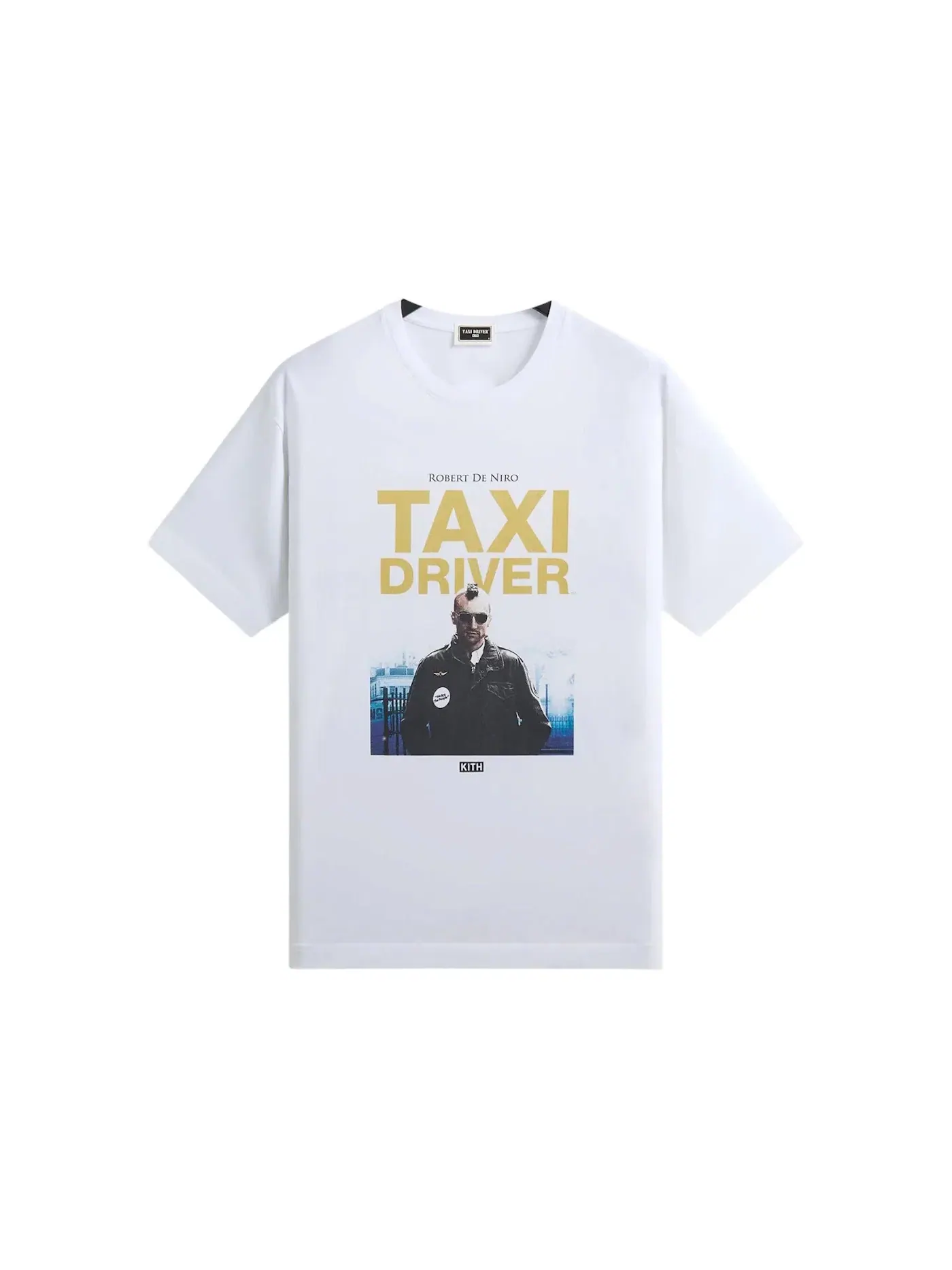 Мужская футболка с принтом Kith x Taxi Driver DVD Cover Standard Tee — изображение 1 из 2, белый