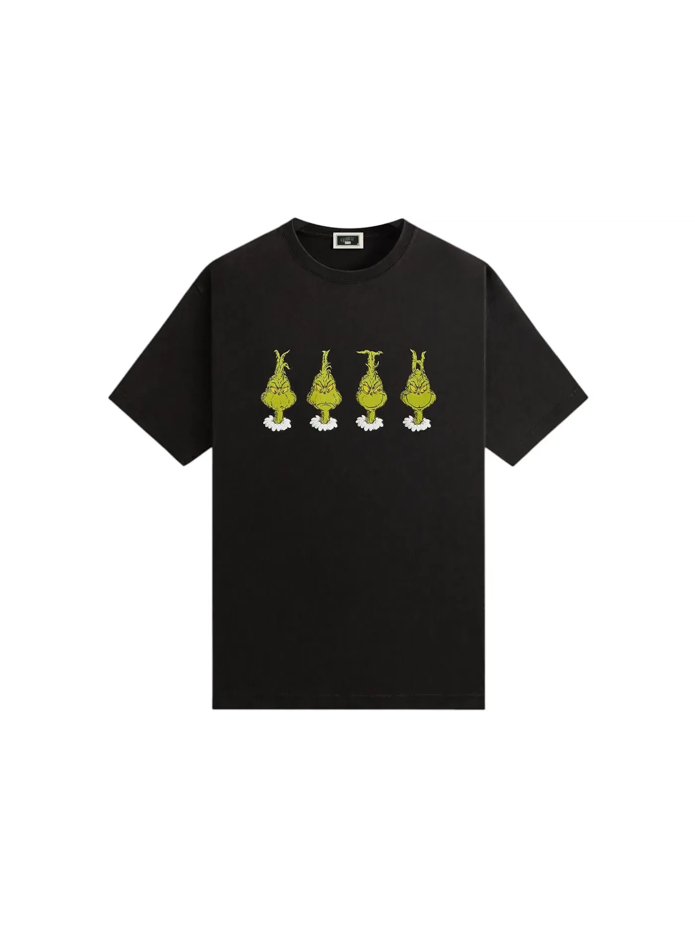 Мужская футболка с принтом Kith x The Grinch Expression Tee Kith — изображение 1 из 2, черный