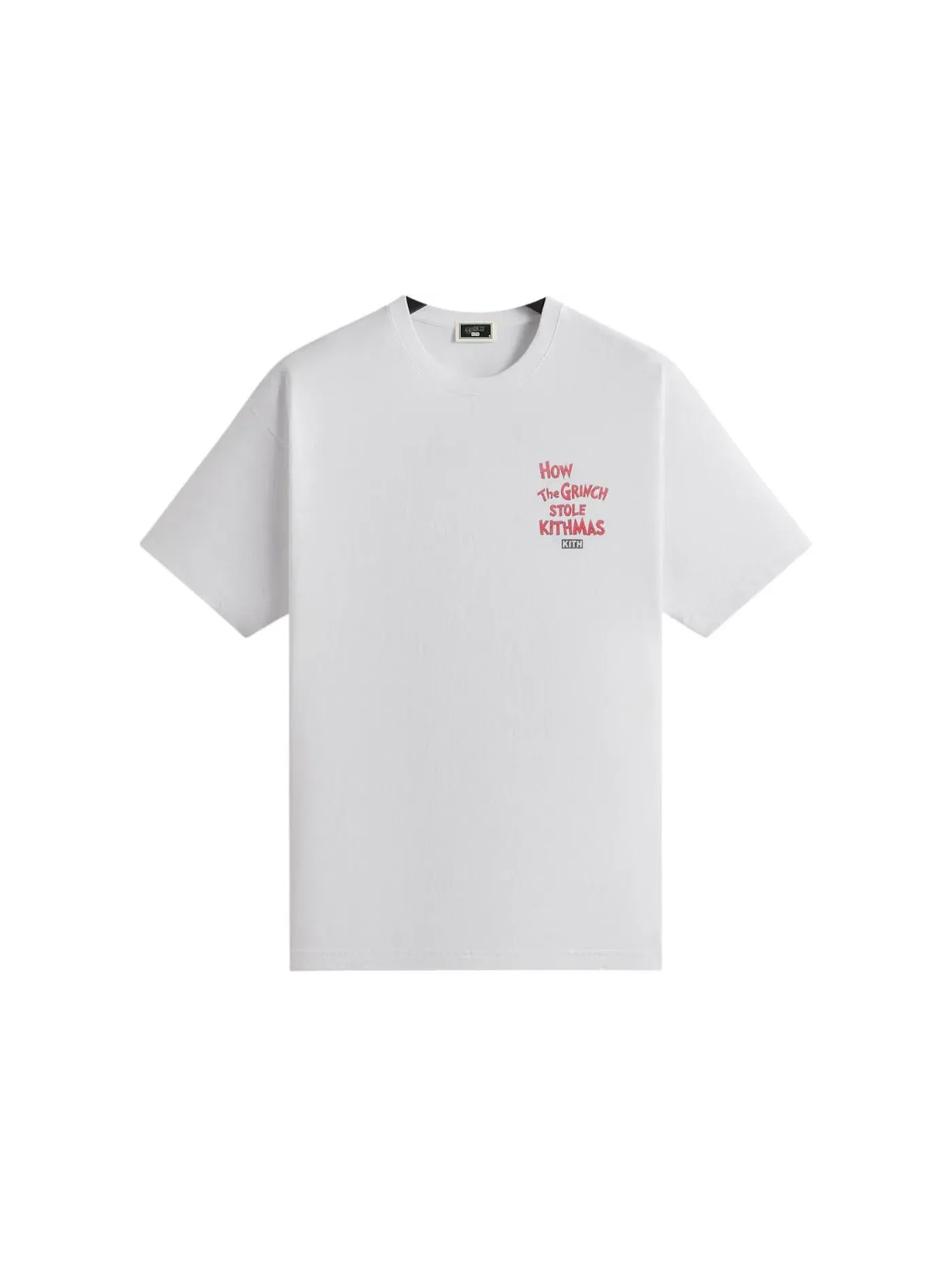 Мужская футболка с принтом Kith x The Grinch Feast Vintage Tee — изображение 1 из 2, белый