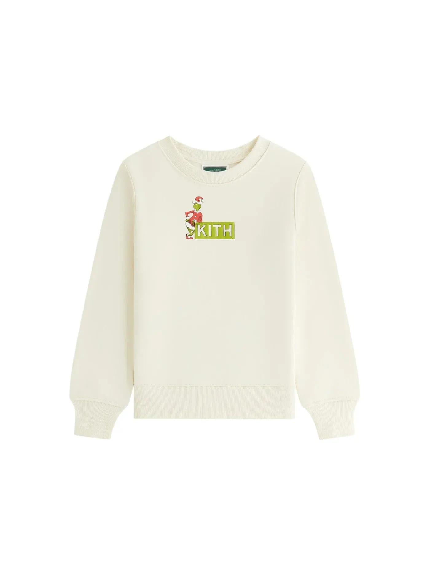 Детский свитшот с принтом Classic Logo Kith, Sandrift — изображение 1 из 2