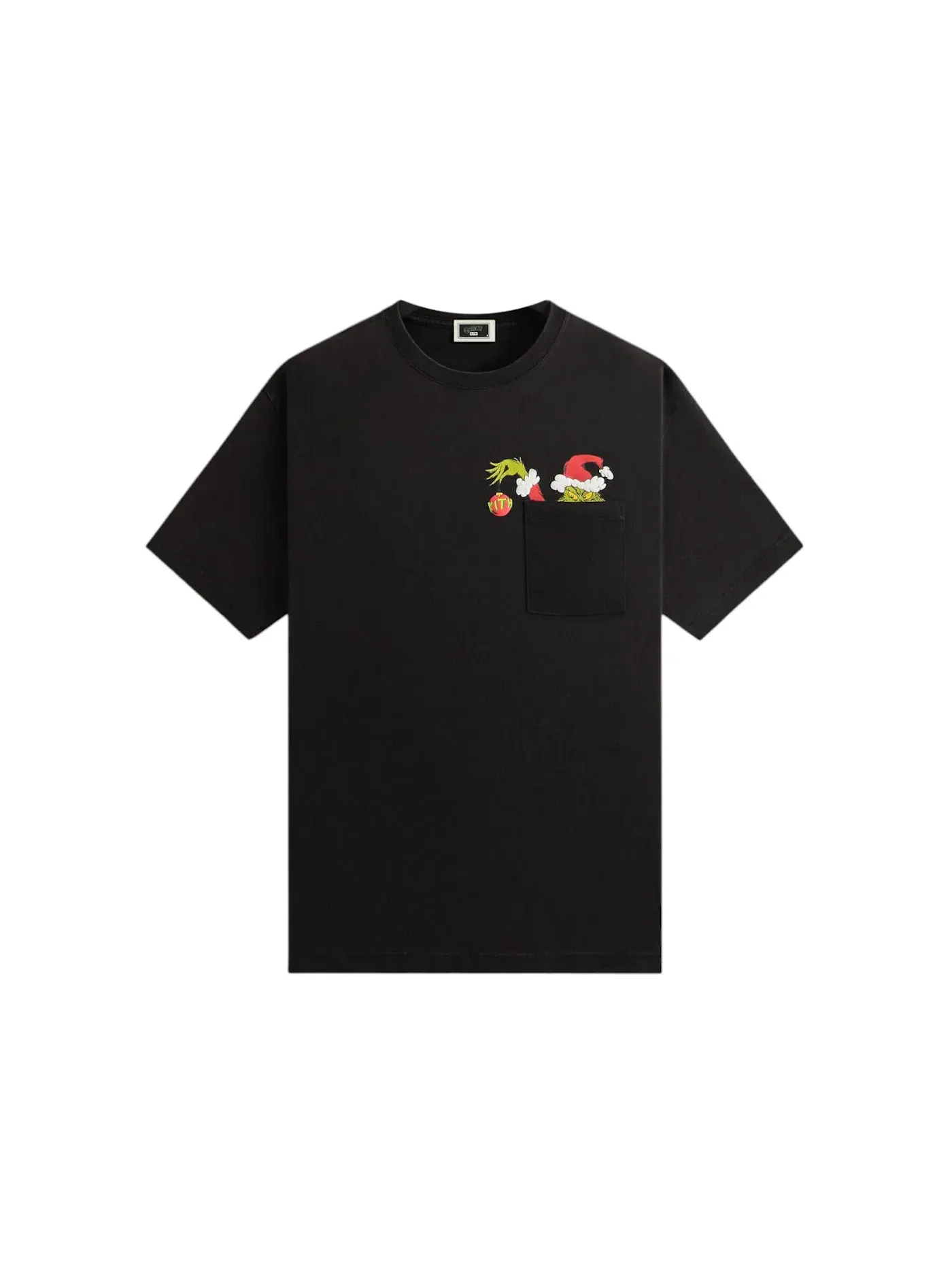 Мужская футболка с принтом Kith x The Grinch Ornament Tee — изображение 1 из 2, черный