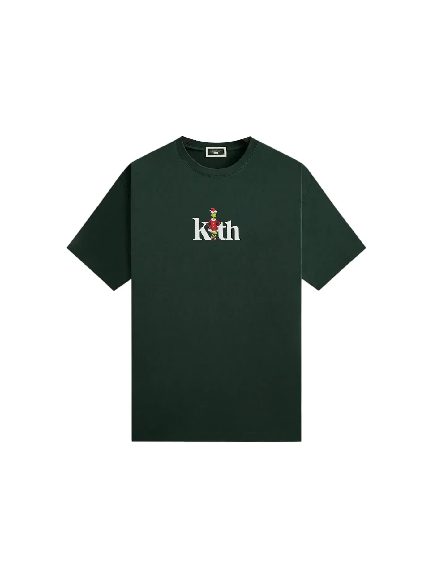 Мужская футболка с принтом Kith x The Grinch Serif Tee, Stadium — изображение 1 из 2