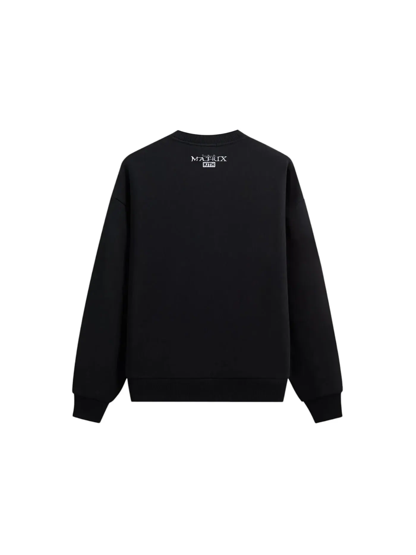 Мужское худи с принтом Kith x The Matrix Just Us Vintage Nelson Crewneck — изображение 2 из 2, черный