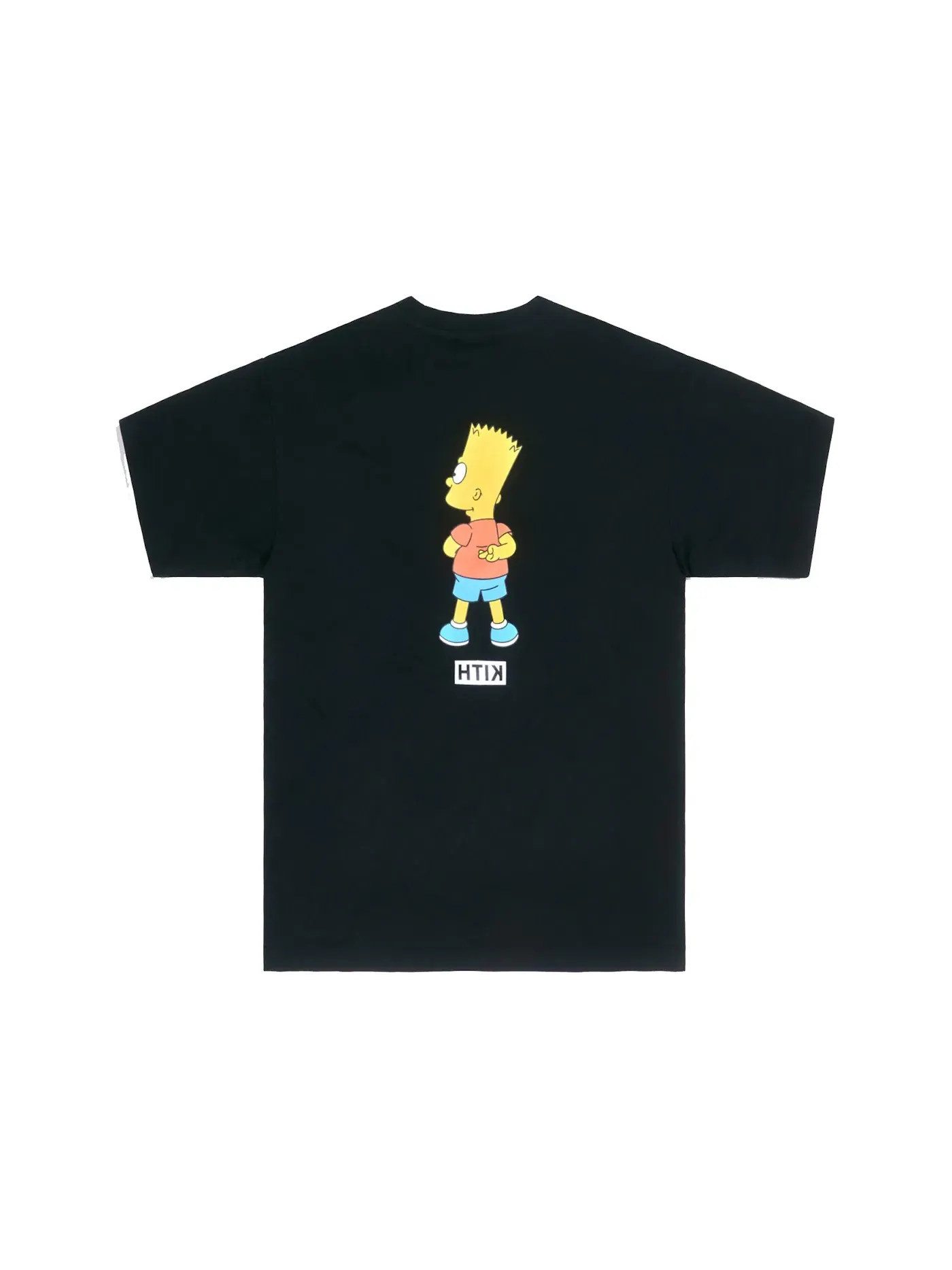 Мужская футболка с принтом Kith x The Simpsons Bart Tee Kith — изображение 2 из 2, черный