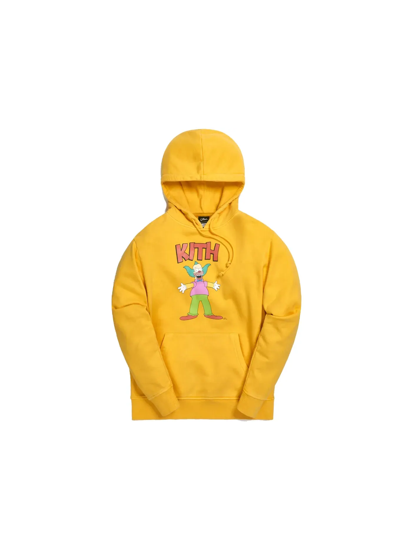 Мужская худи с принтом Krusty Kith — изображение 1 из 2, желтый
