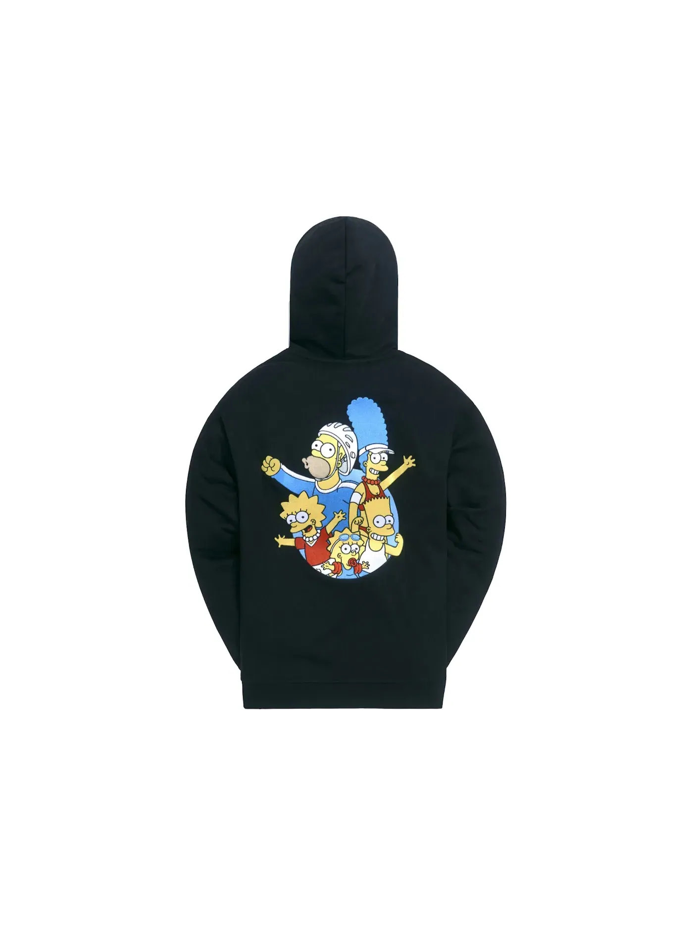 Мужской худи с принтом Kith x The Simpsons Sports Family Hoodie Kith — изображение 2 из 2, черный