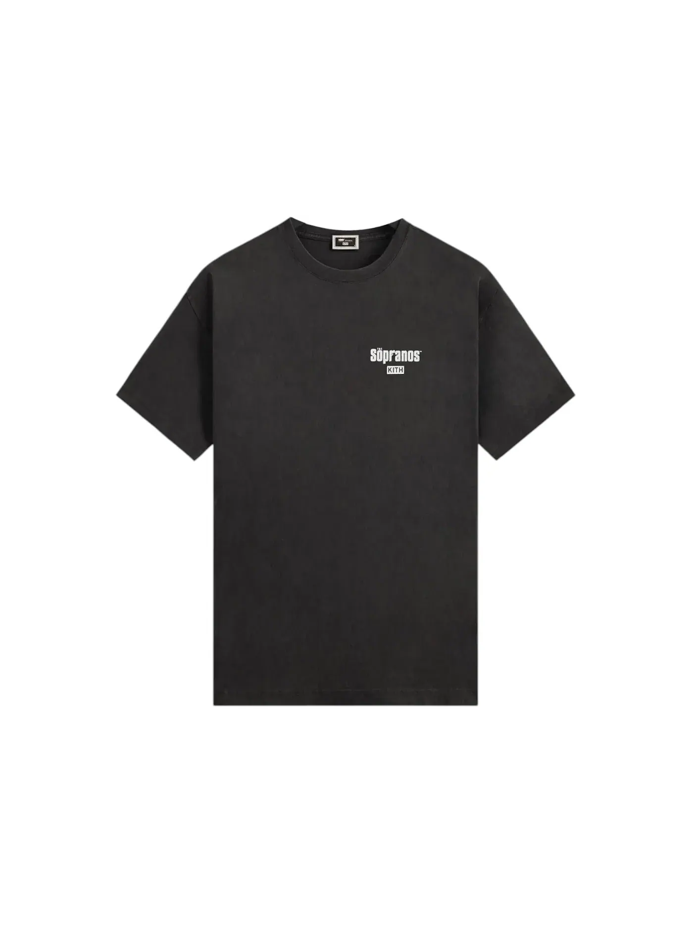 Мужская футболка с винтажным принтом Kith x The Sopranos Bada Bing Vintage Tee — изображение 1 из 2, черный