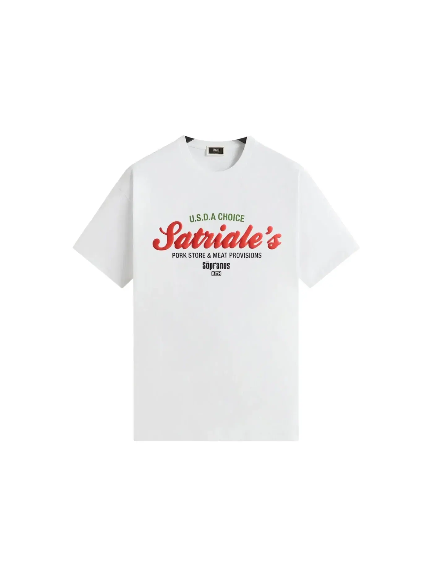 Мужская футболка с принтом SatrialeS Vintage Tee Kith — изображение 1 из 2, белый