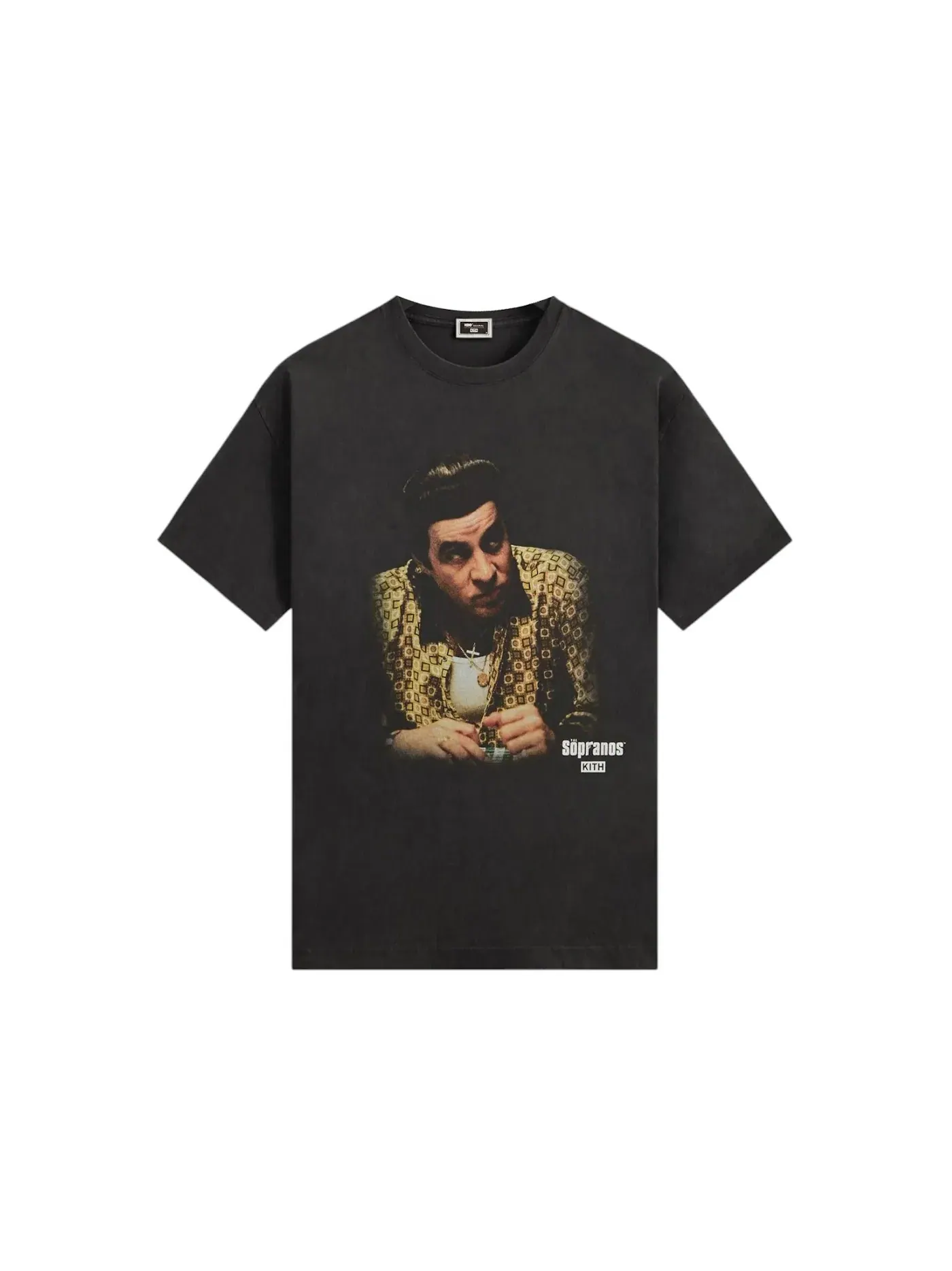 Мужская футболка с принтом Silvio Vignette Vintage Tee Kith — изображение 1 из 2, черный