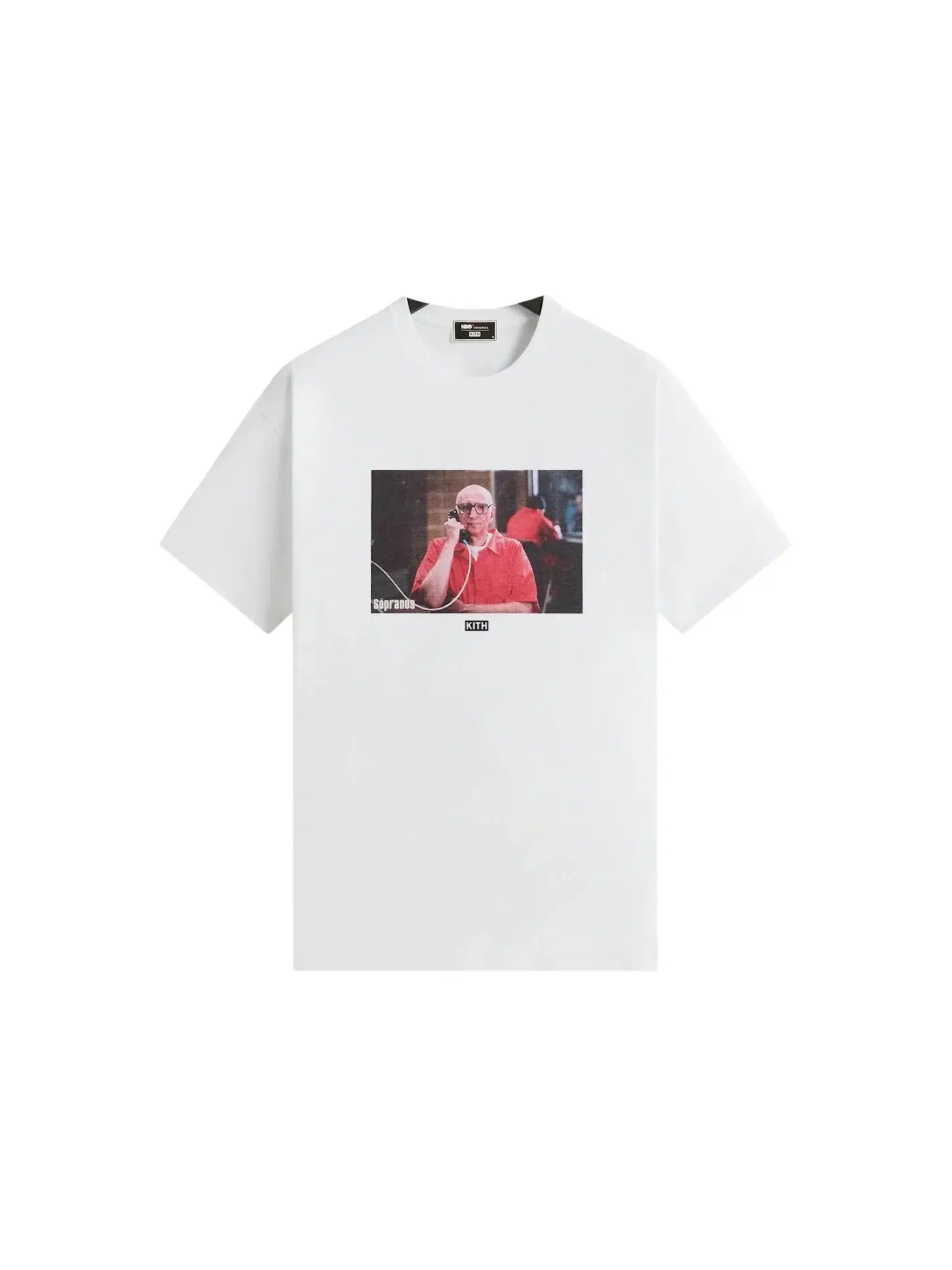 Мужская футболка с принтом Uncle Junior Vintage Kith — изображение 1 из 2, белый