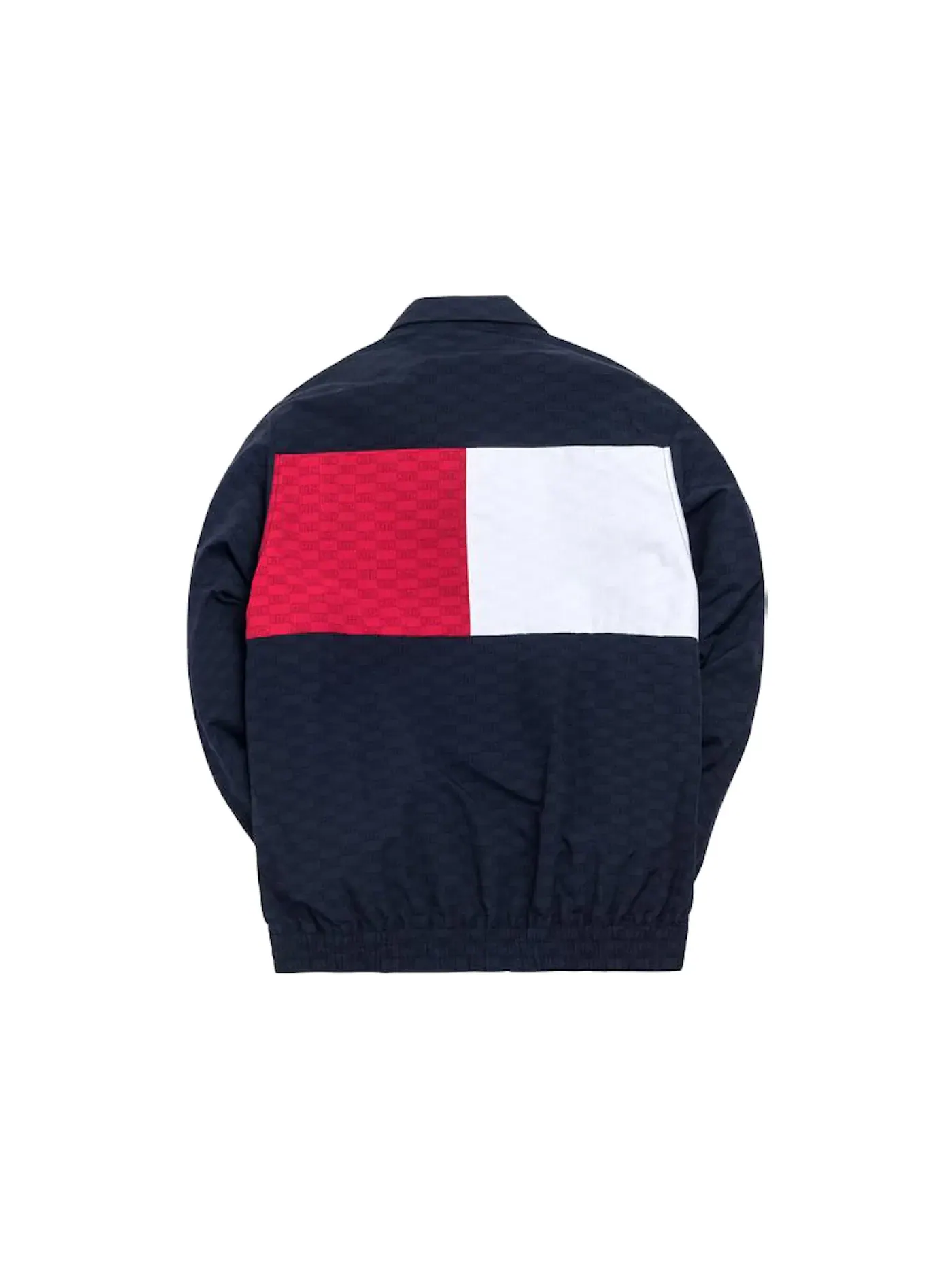 Мужская куртка с монограммой Kith x Tommy Hilfiger Monogram Track Jacket — изображение 2 из 2, темно-синий