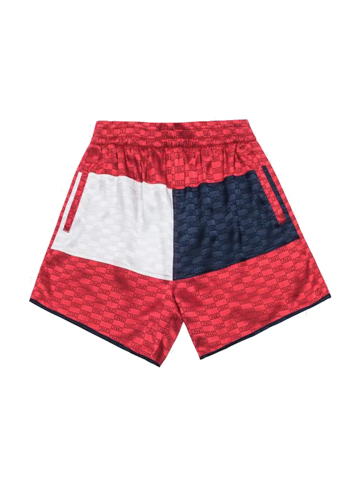 Мужские шорты Kith x Tommy Hilfiger Satin Boxing Short — изображение 1 из 2, красный