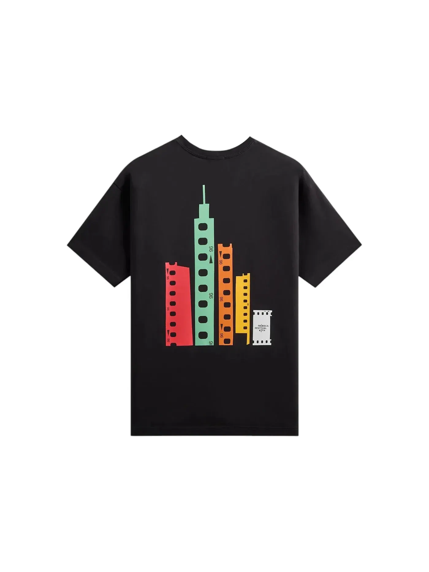 Мужская футболка с принтом Kith x Tribeca Festival Buildings Standard Tee Kith — изображение 2 из 2, черный