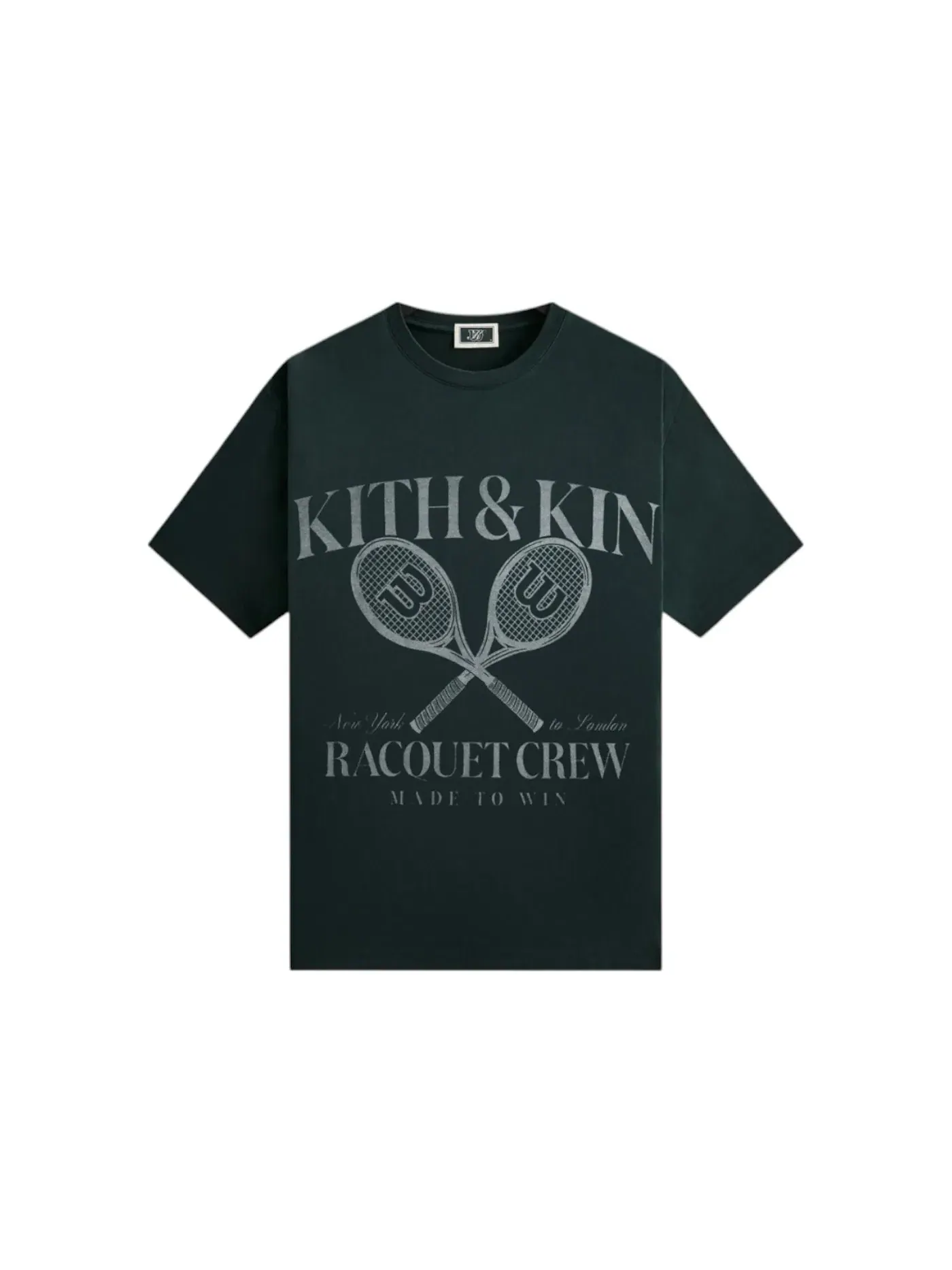 Мужская футболка с принтом Kith x Wilson Racquet Crew Vintage Tee Kith, Stadium — изображение 1 из 1