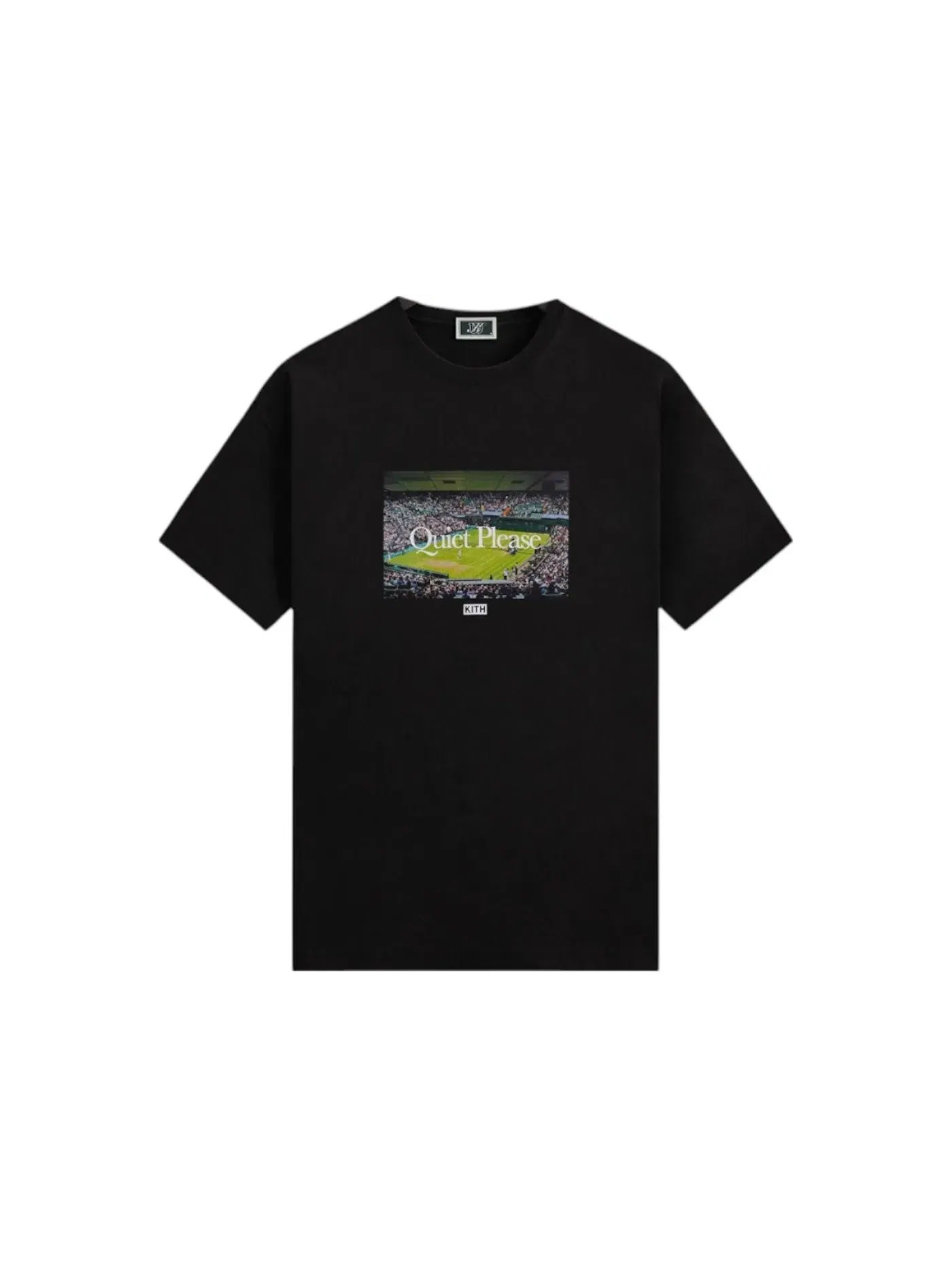 Мужская футболка с принтом Kith x Wilson Stadium Tee Kith — изображение 1 из 1, черный