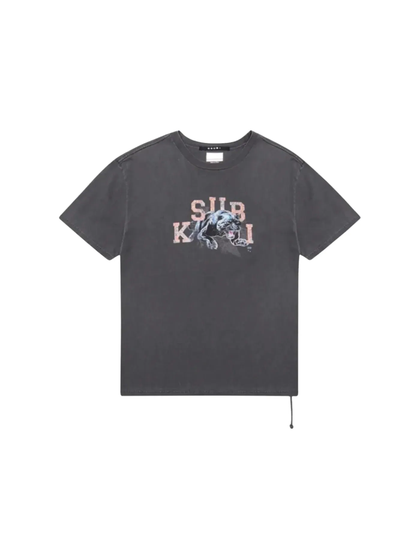 Мужская футболка с принтом Ksubi Tee — изображение 1 из 1, черный