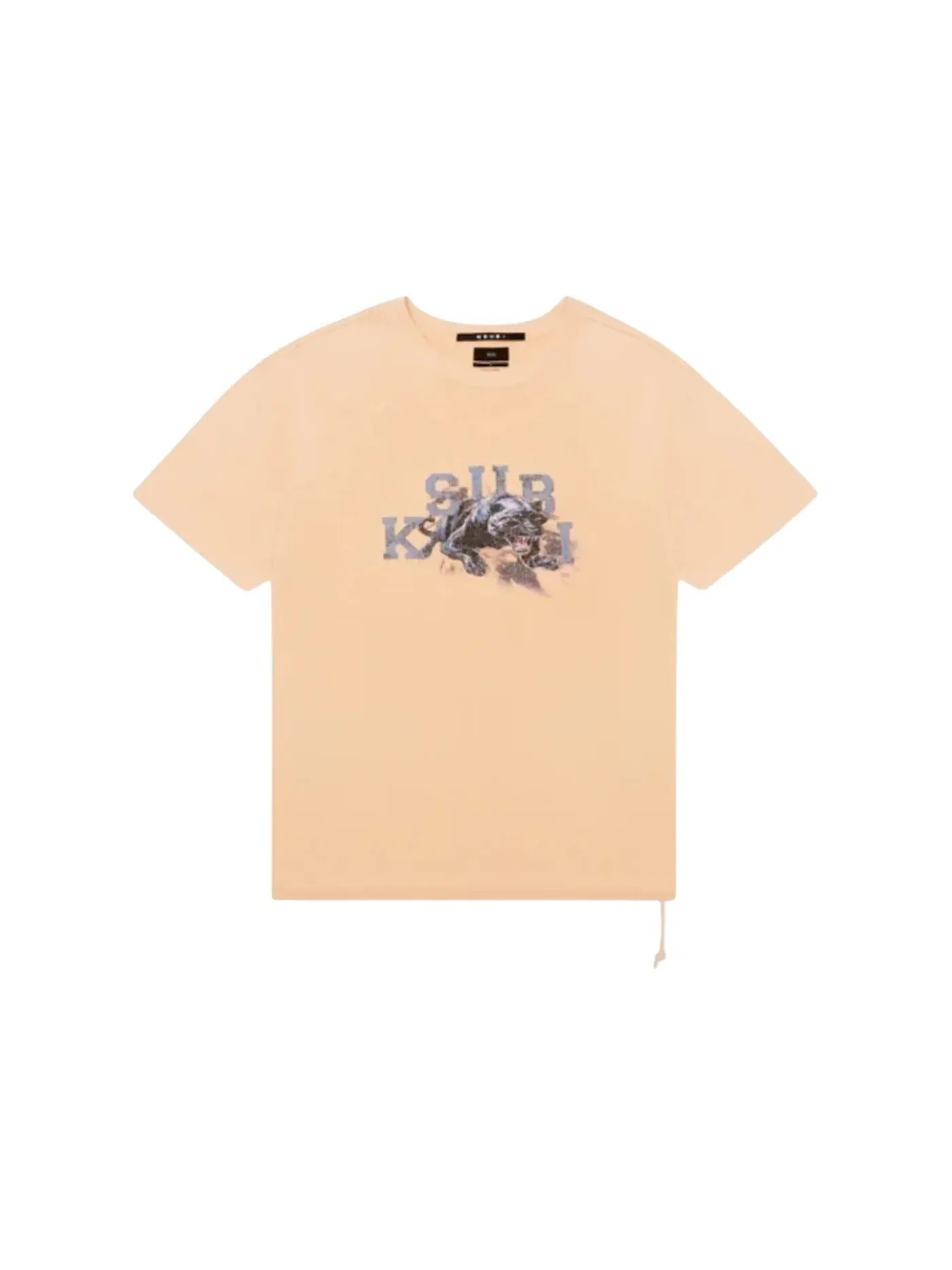 Мужская футболка с принтом Apex Biggie S/S Tee Ksubi — изображение 1 из 1, оранжевый
