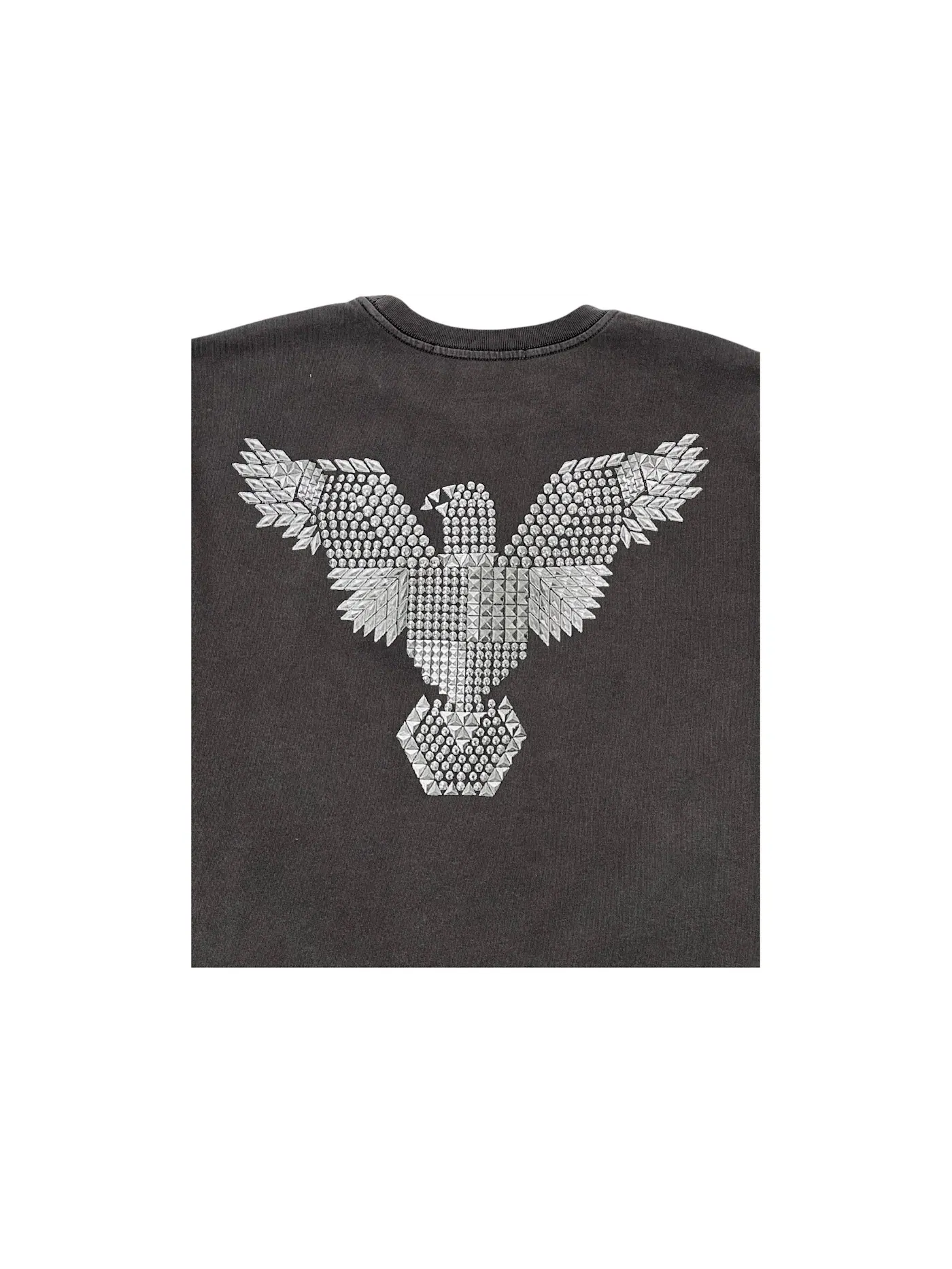 Мужская футболка с принтом Eagle Biggie Ksubi — изображение 3 из 3, черный