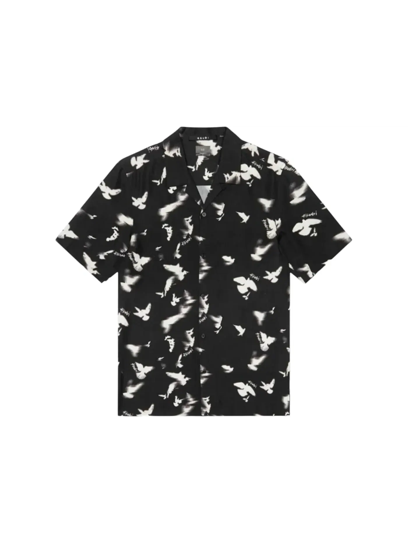 Мужская рубашка с коротким рукавом Shirt Ksubi — изображение 1 из 1, черный