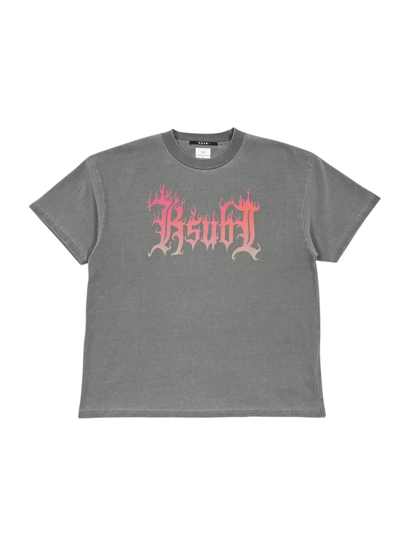 Мужская футболка с принтом Ksubi Fuego Ekcess Tee Ksubi — изображение 1 из 3, черный