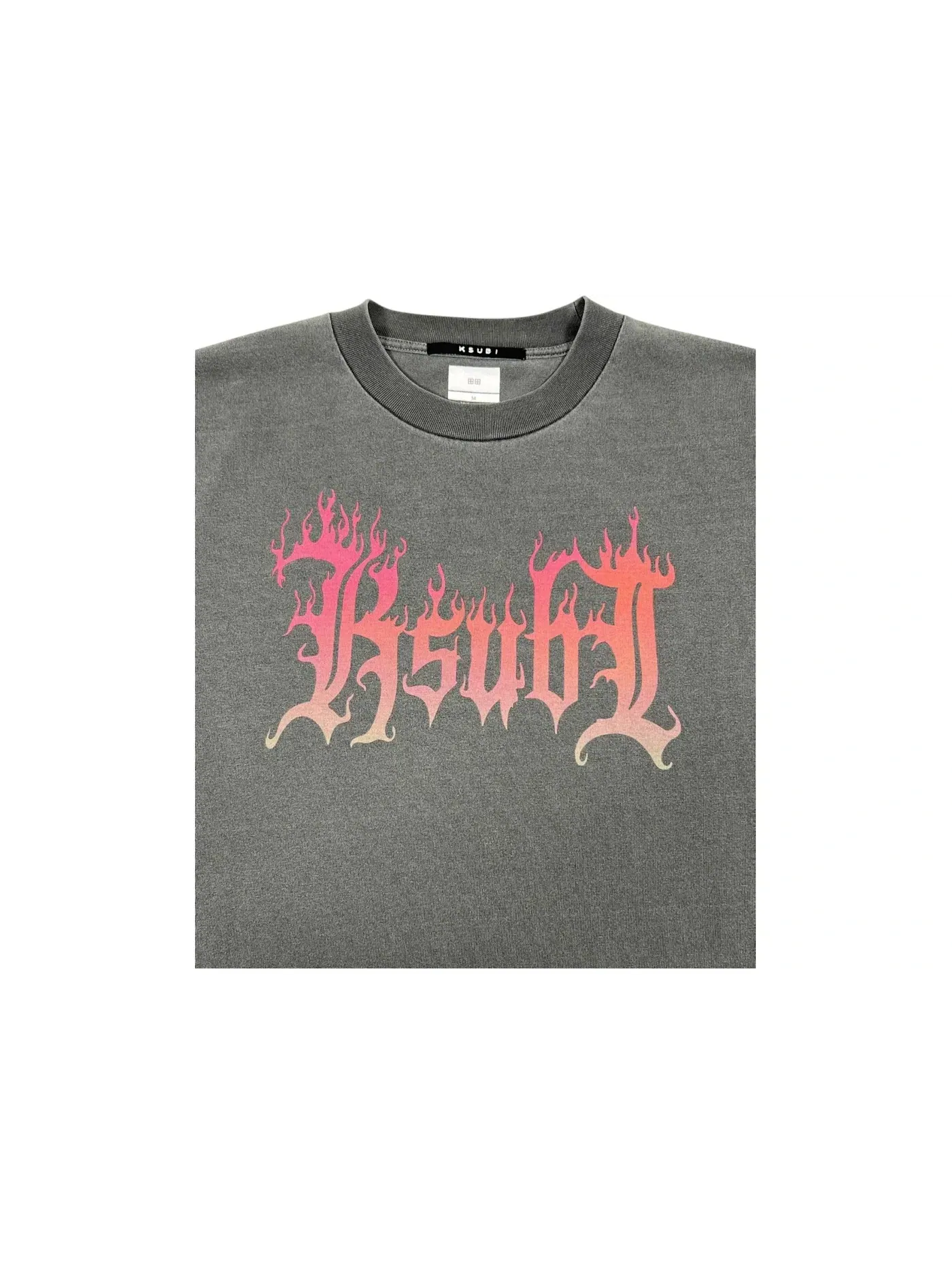 Мужская футболка с принтом Ksubi Fuego Ekcess Tee Ksubi — изображение 3 из 3, черный
