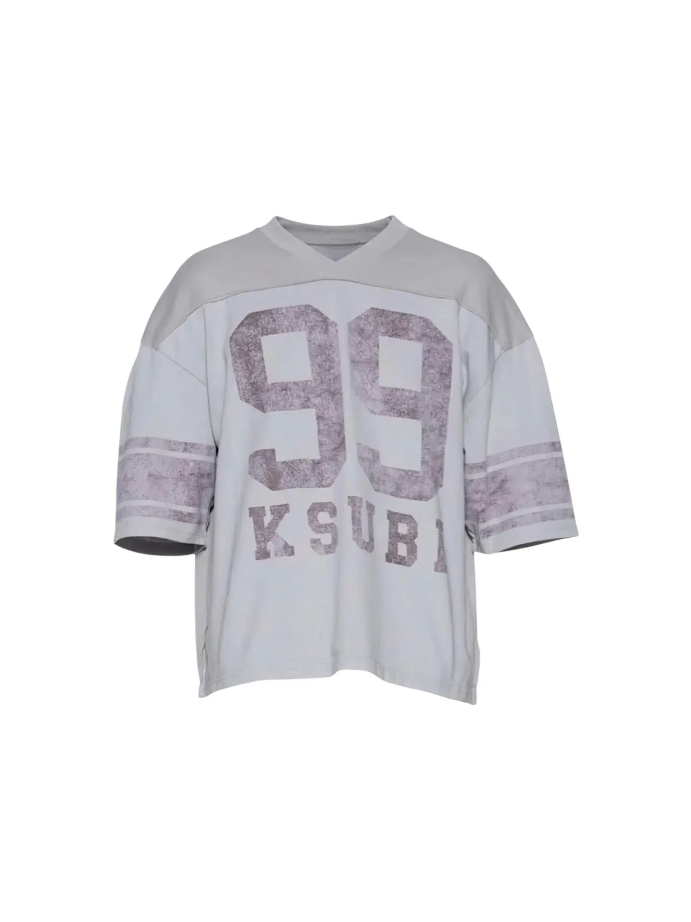 Мужская футболка с коротким рукавом Ksubi Halftime S/S Duke Jersey — изображение 1 из 2, серый