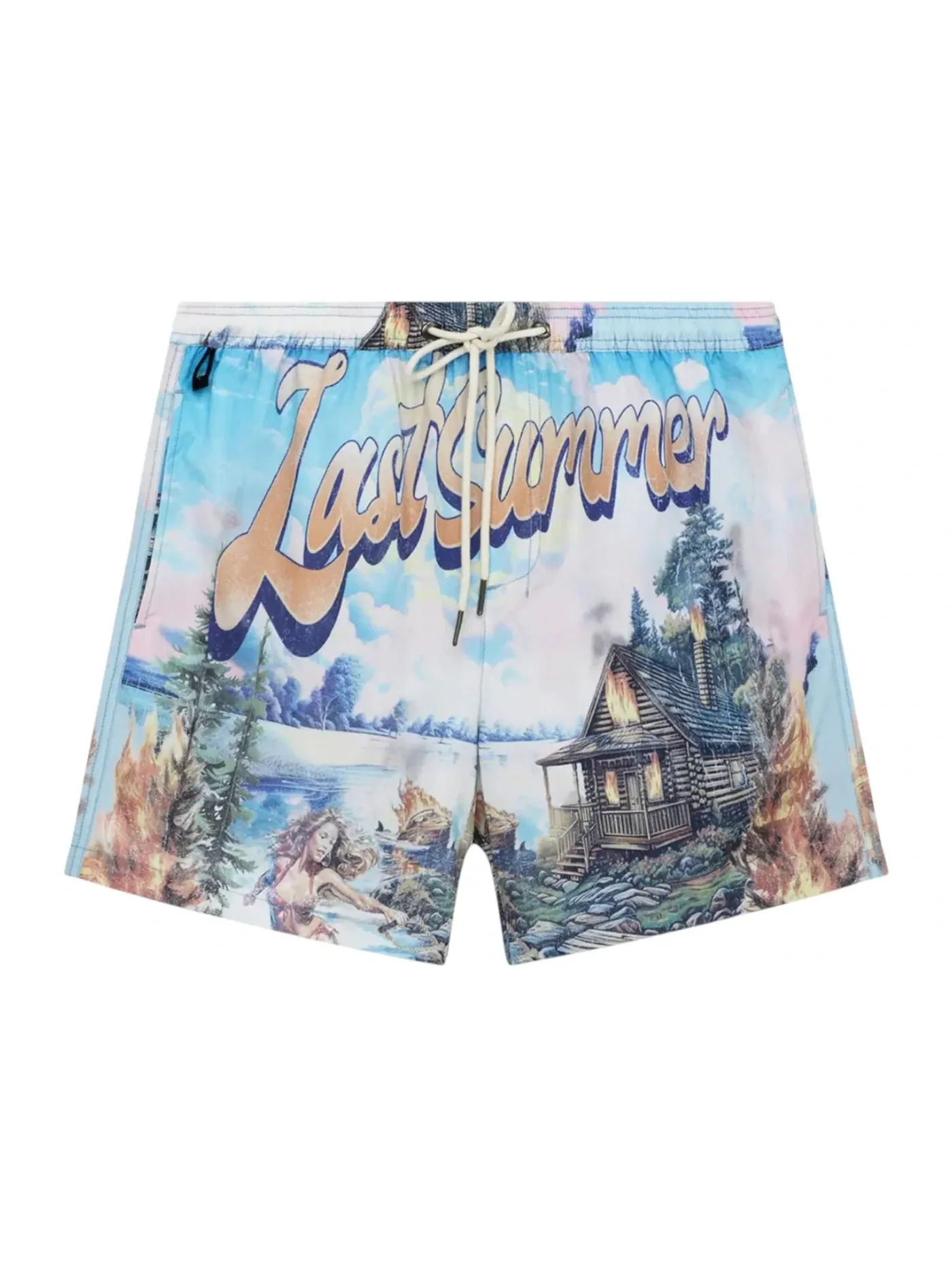 Мужские шорты с принтом Boardshort Ksubi — изображение 1 из 1, мульти