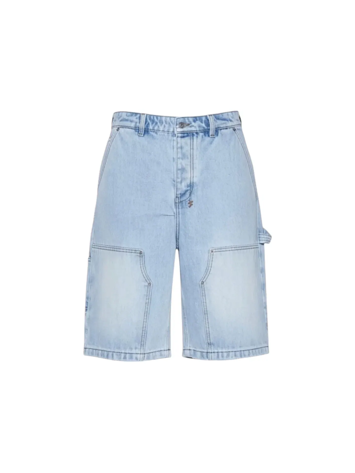 Мужские шорты с потертостями Ksubi Short — изображение 1 из 2, синий