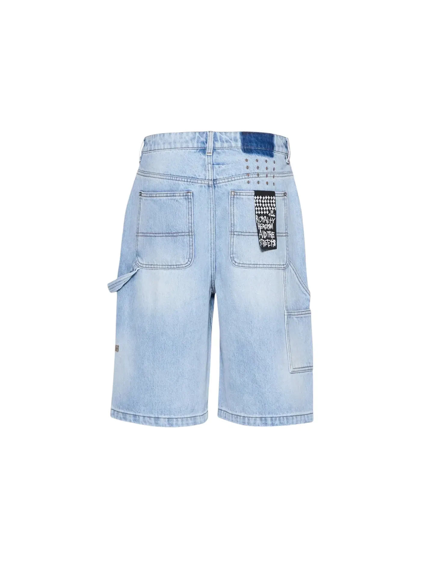 Мужские шорты с потертостями Ksubi Short — изображение 2 из 2, синий