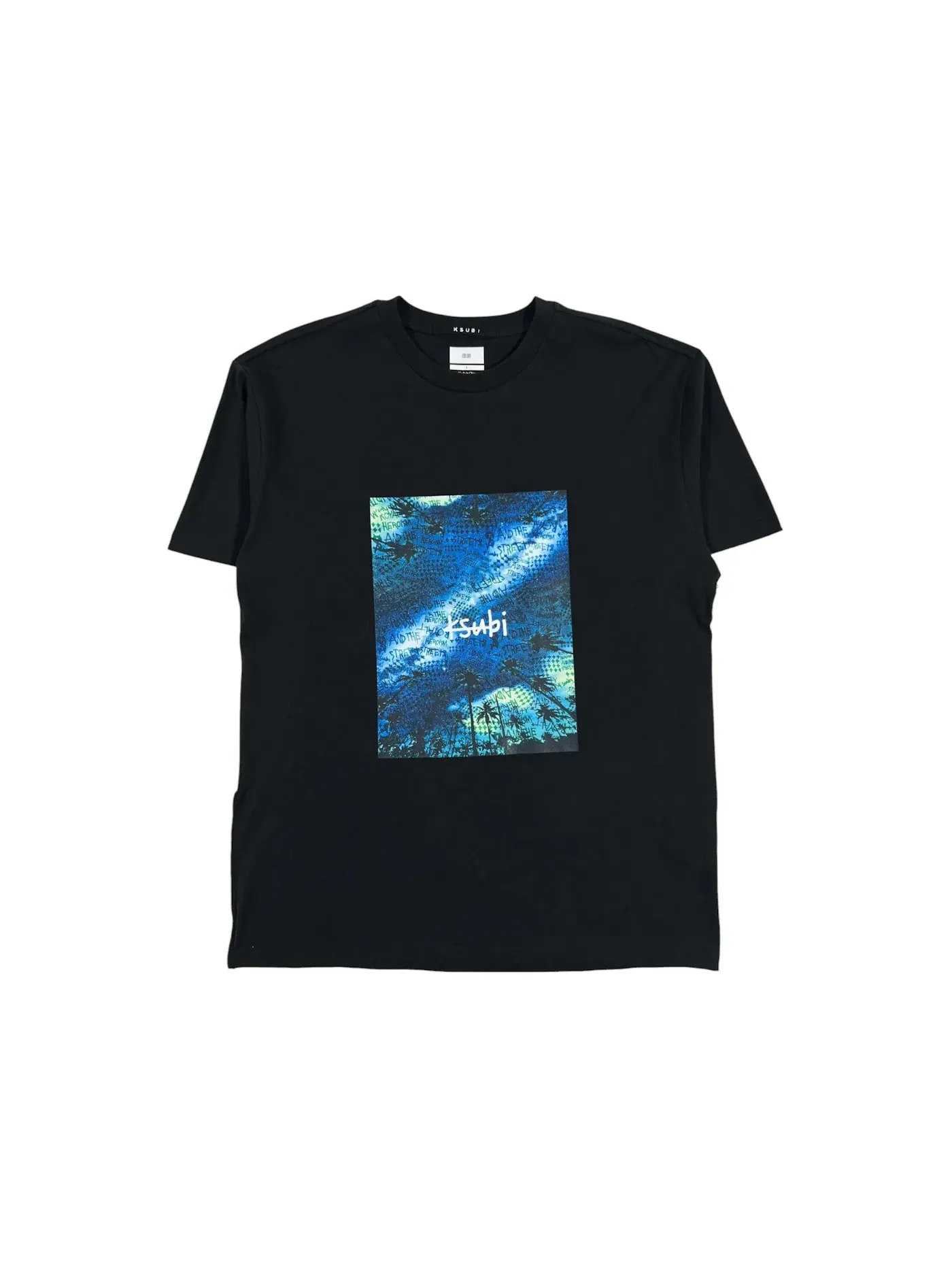Мужская футболка с принтом Ksubi Tee — изображение 1 из 3, черный