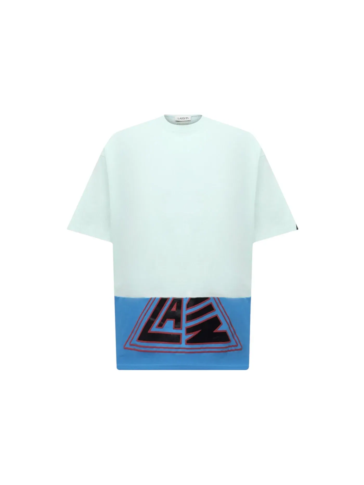 Мужская футболка с принтом Lanvin T-shirt — изображение 1 из 1, синий