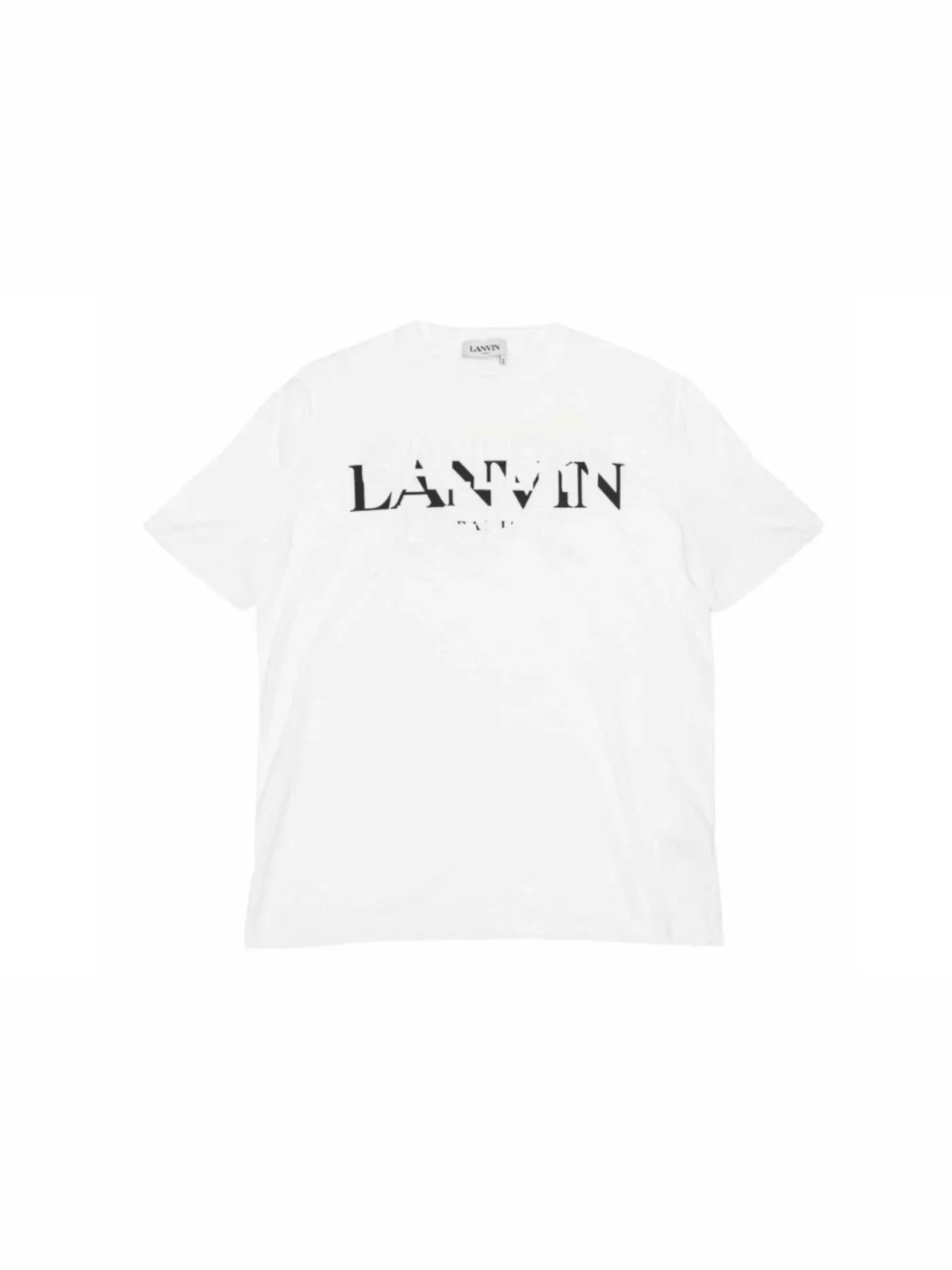 Мужская футболка с принтом Lanvin T-shirt — изображение 1 из 1, белый