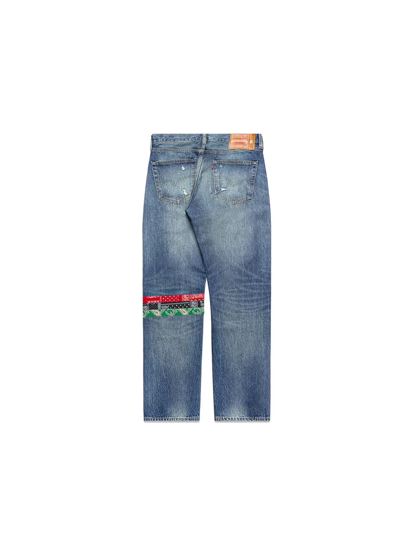 Мужские джинсы прямого кроя Levis x CLOT 501 Jeans — изображение 2 из 2, индиго синий