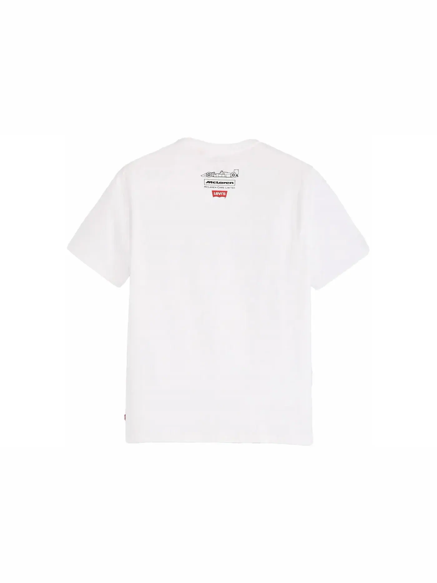 Мужская футболка с принтом Heritage Tee Levis — изображение 2 из 2, белый
