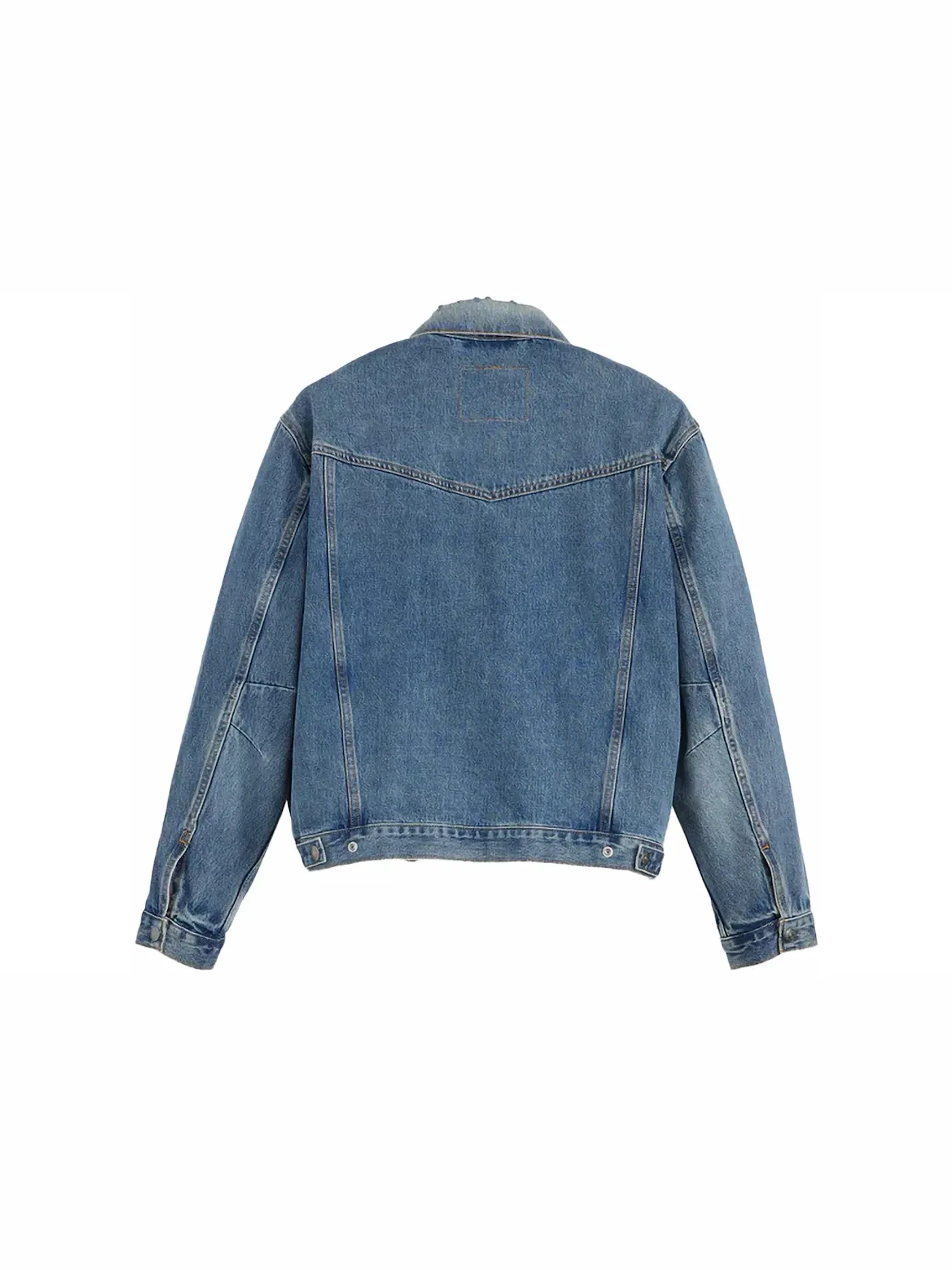 Мужская куртка-тракер Heritage Trucker Jacket Levis — изображение 2 из 2, индиго