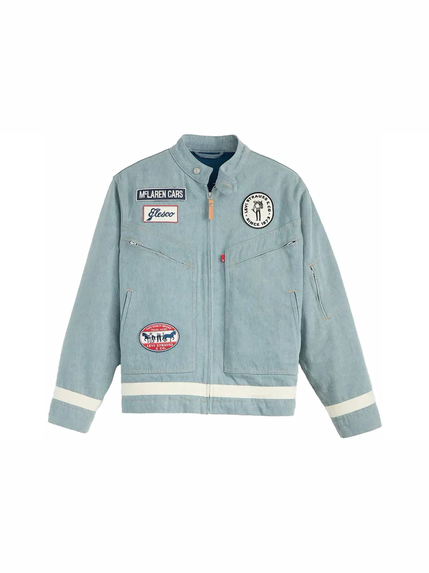 Мужская куртка с длинным рукавом Jacket Levis — изображение 1 из 2, светлый индиго