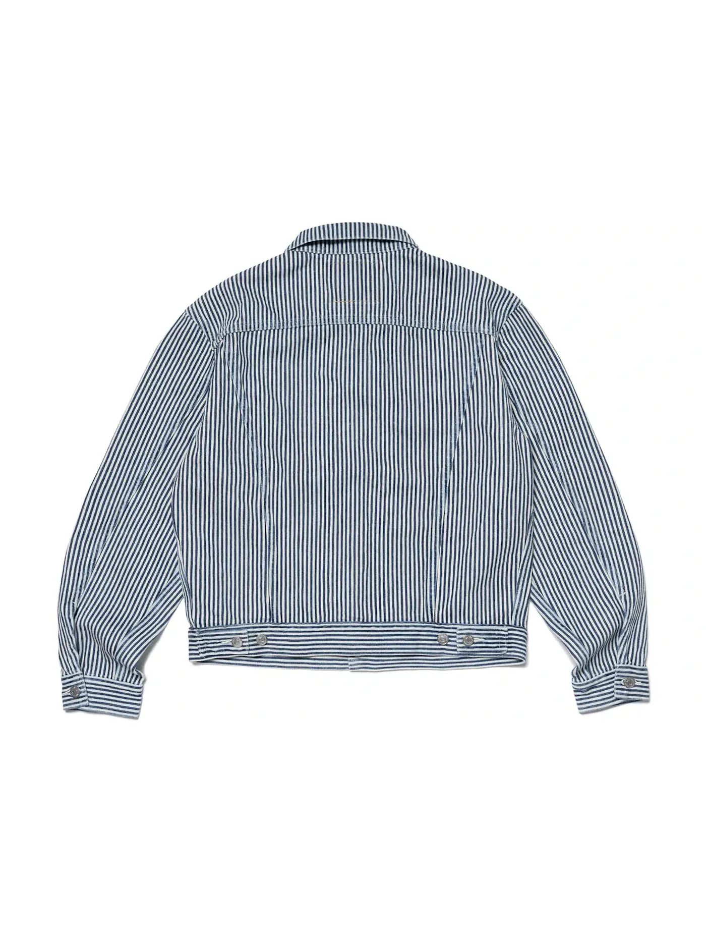 Мужская куртка-тракер из хлопка с принтом в полоску Hickory Stripe Levis — изображение 2 из 3, синий