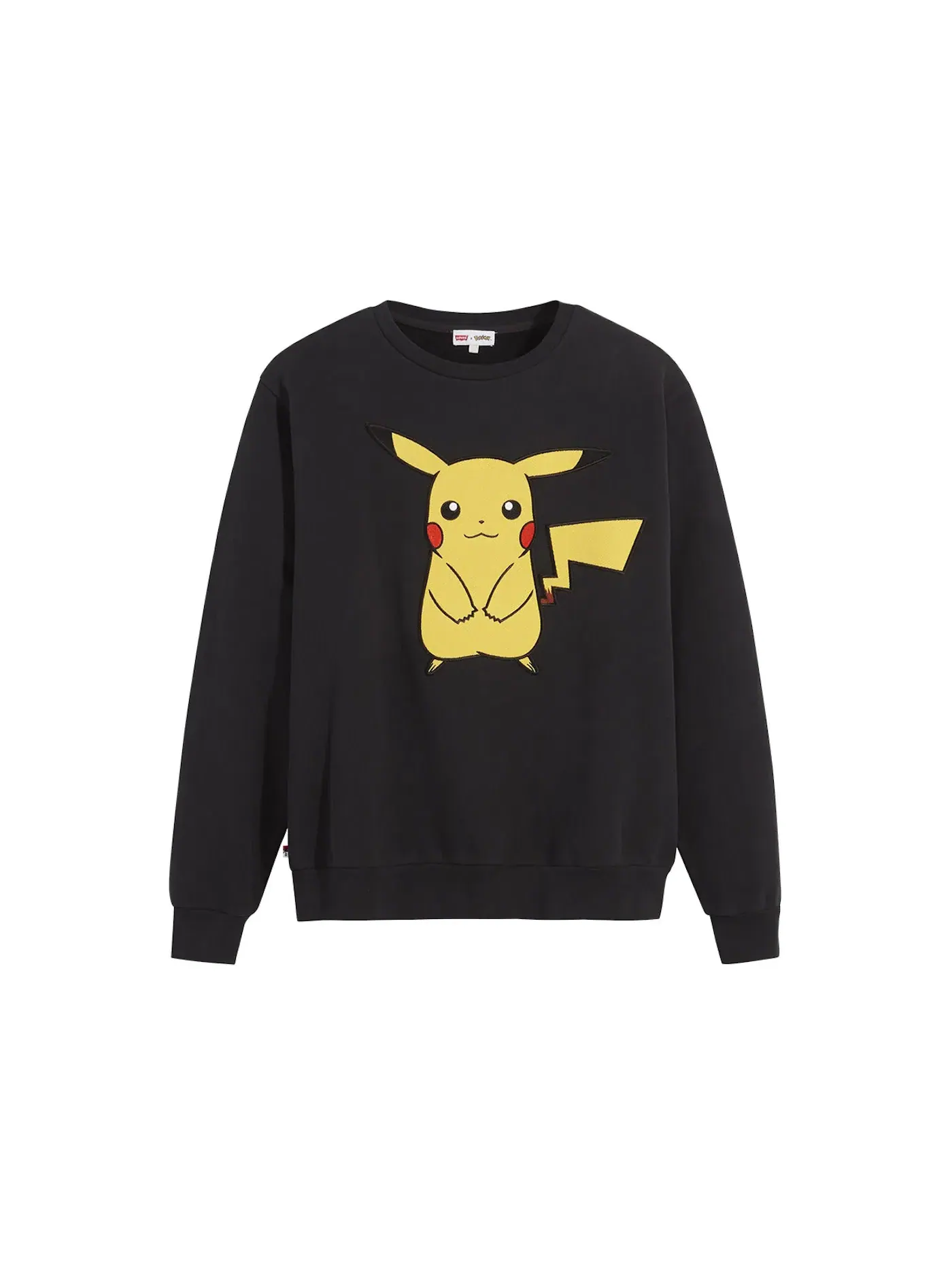 Детский свитшот с принтом Levis x Pokémon Sweatshirt — изображение 1 из 1, черный