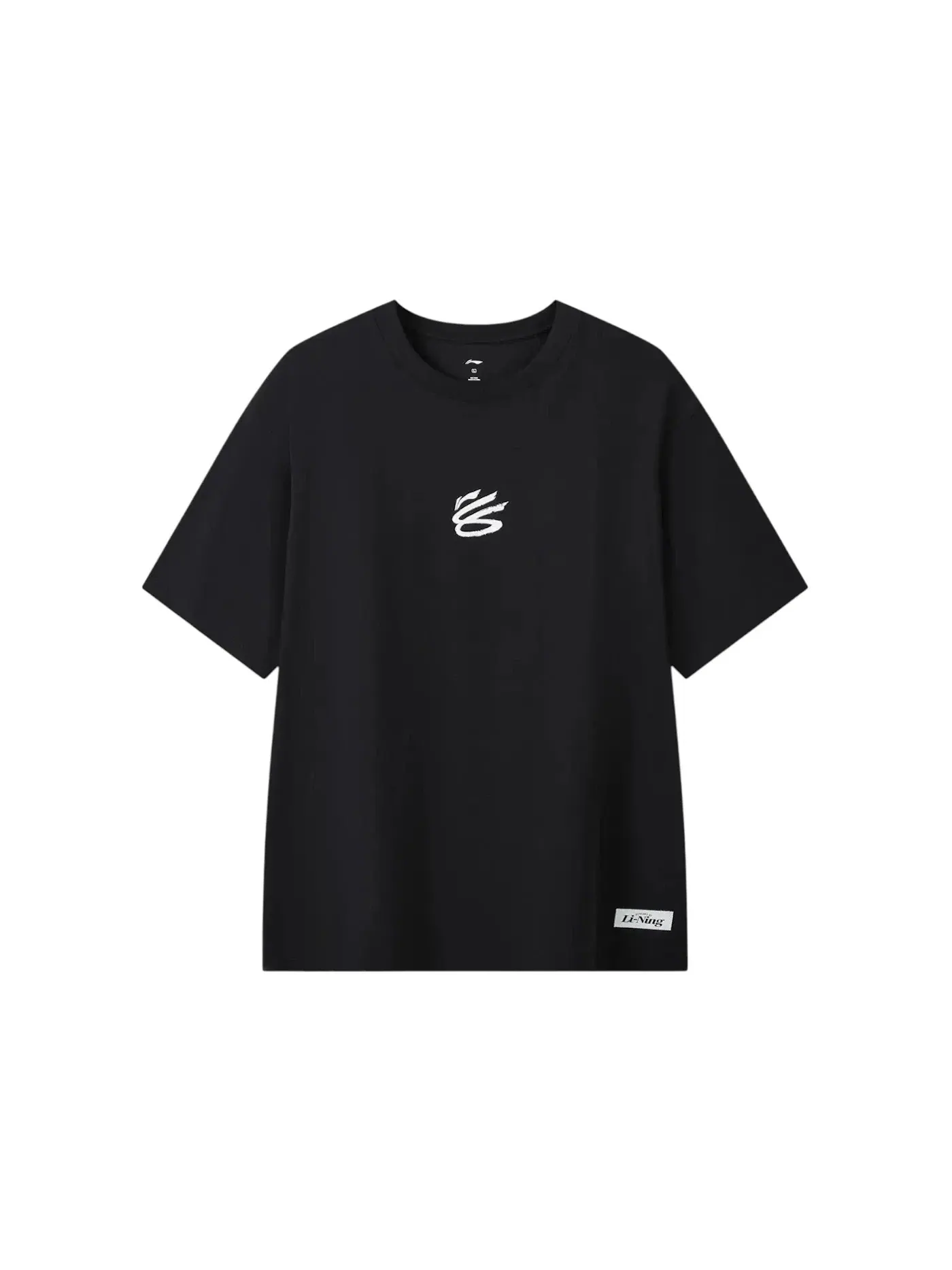 Мужская футболка с принтом Li-Ning x Curry Brand East Meets West Tee — изображение 1 из 2, черный