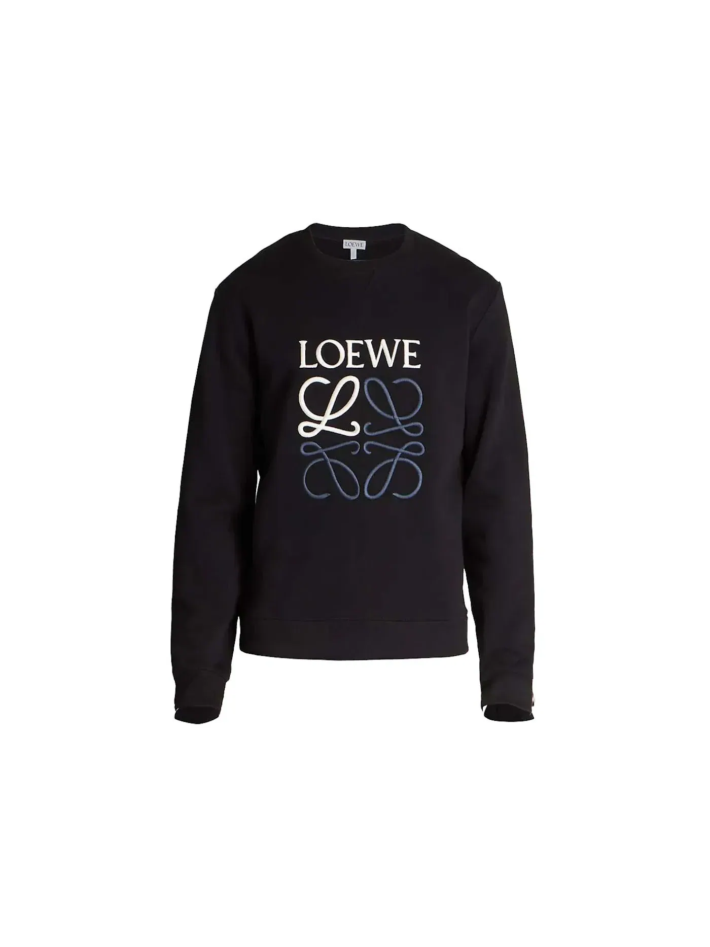 Мужской свитшот хлопковый LOEWE — изображение 1 из 1, черный
