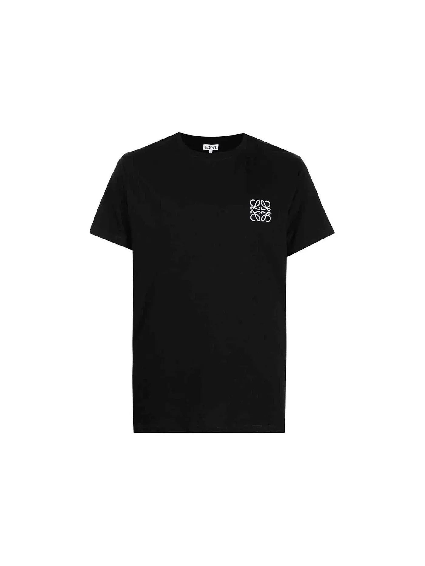 Мужская футболка с принтом T-shirt LOEWE — изображение 1 из 1, черный