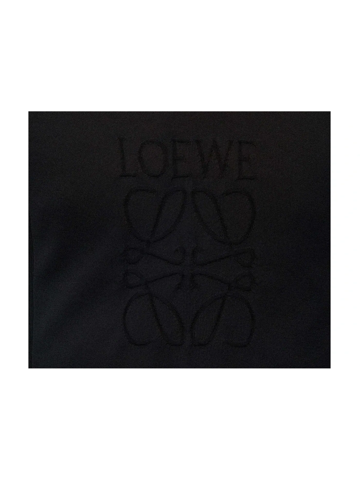 Мужская футболка с длинным рукавом LOEWE — изображение 2 из 2, черный