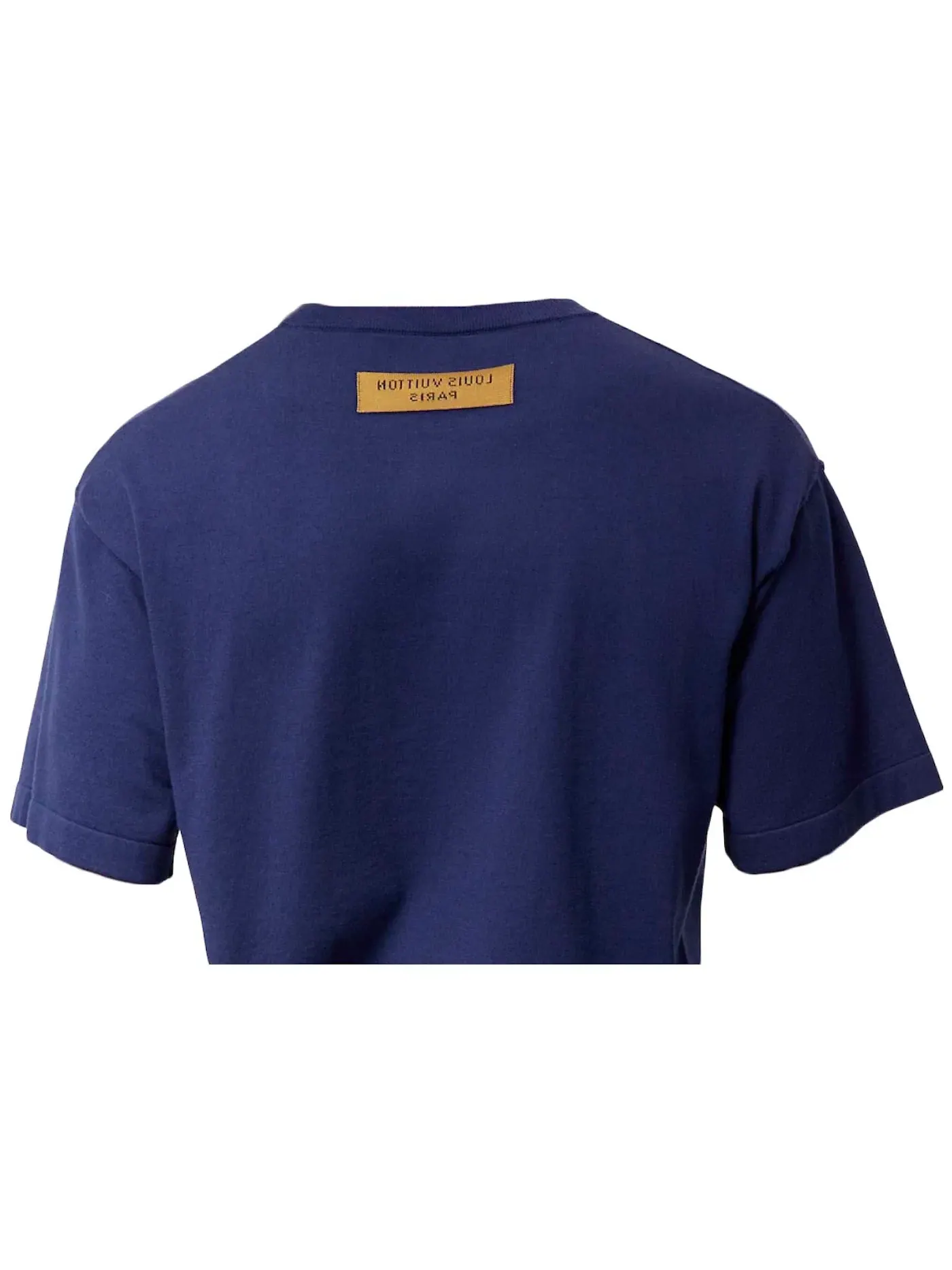 Мужской свитшот с принтом Short-Sleeved Crewneck Louis Vuitton — изображение 2 из 2, синий