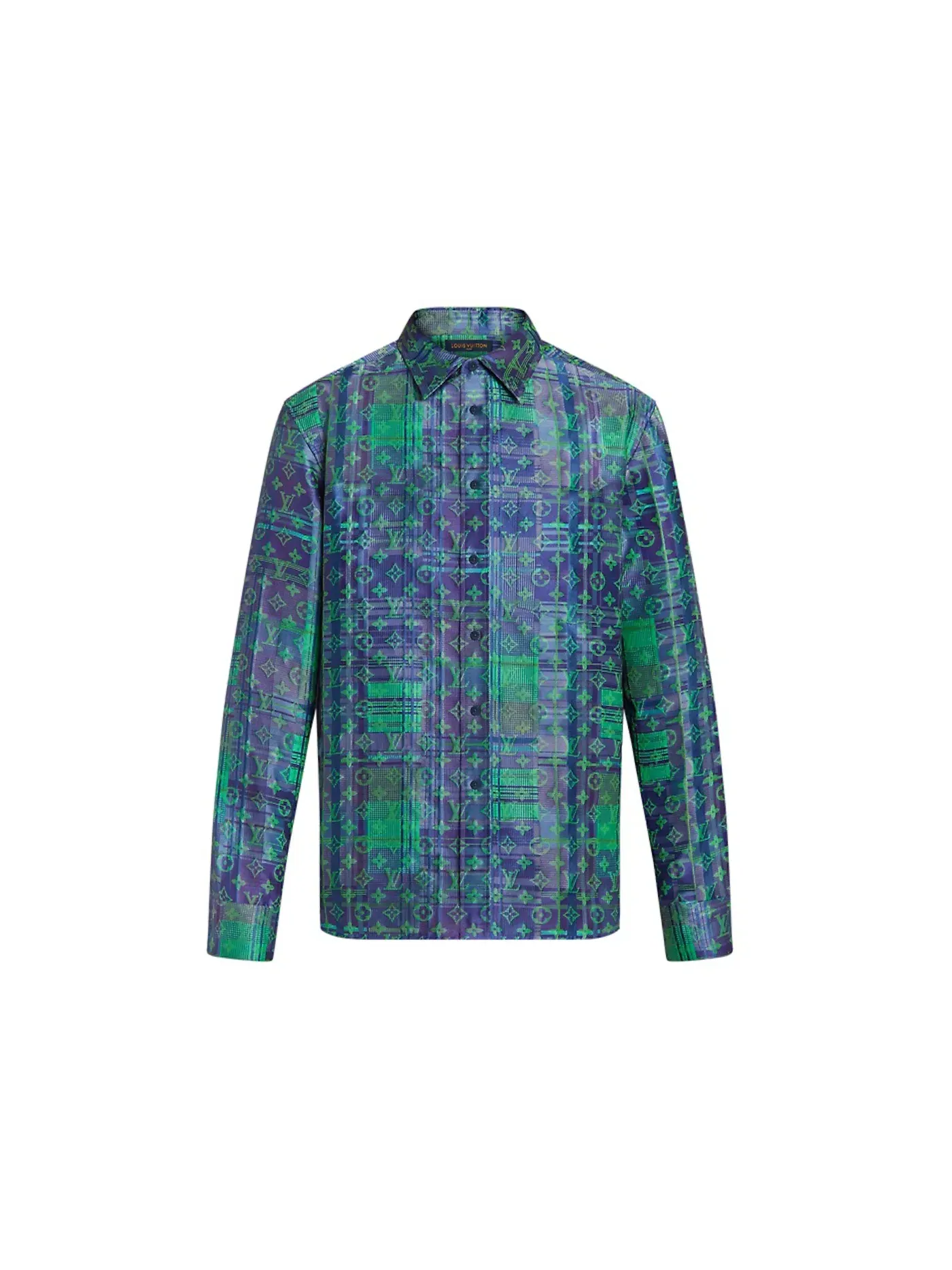 Мужская рубашка оверсайз Oversized Business Shirt Louis Vuitton — изображение 1 из 1, мульти