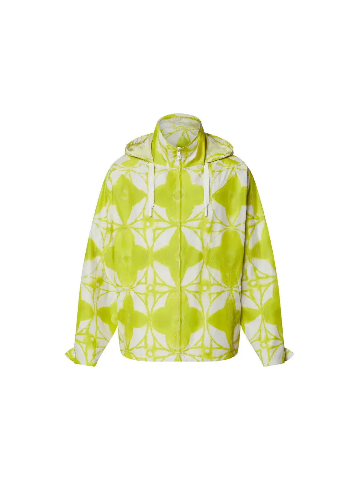 Унисекс-ветровка Monogram Shibori Louis Vuitton — изображение 1 из 1, зеленый/желтый