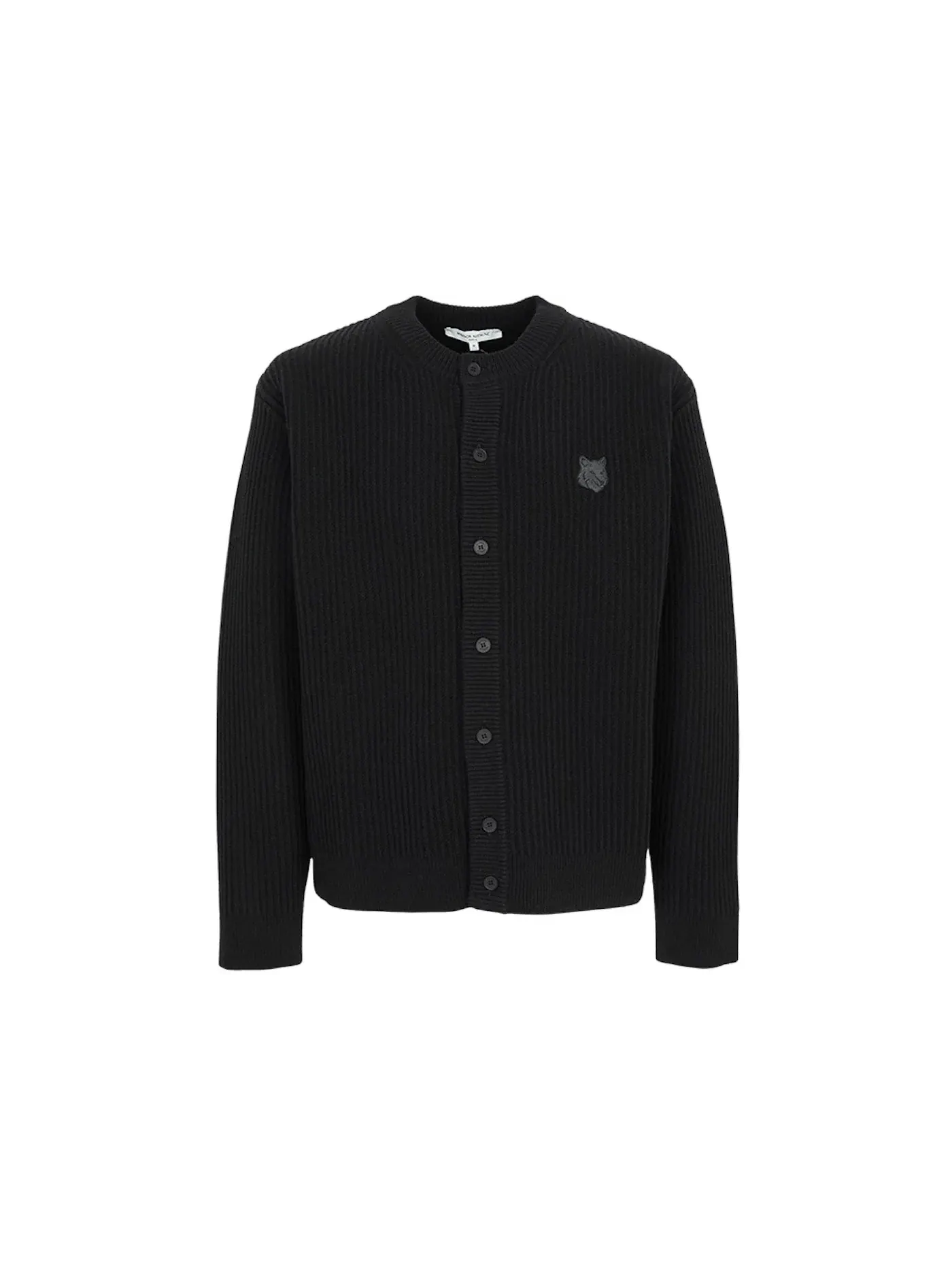 Мужской кардиган с принтом Bold Fox Head Maison Kitsune