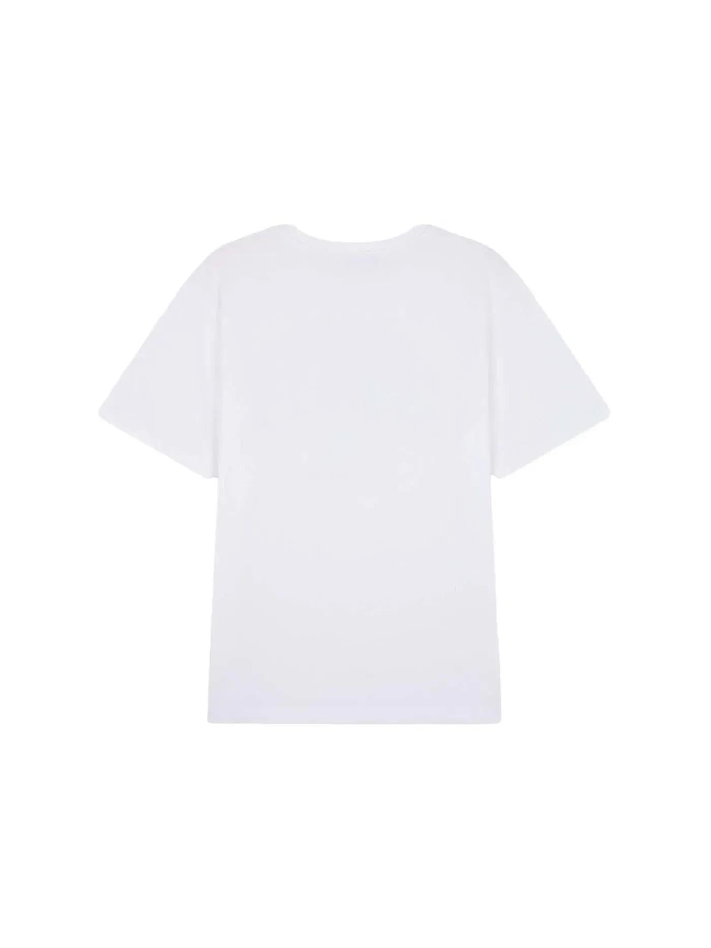 Мужская футболка с принтом Campus Fox Relaxed Maison Kitsune — изображение 2 из 2, белый